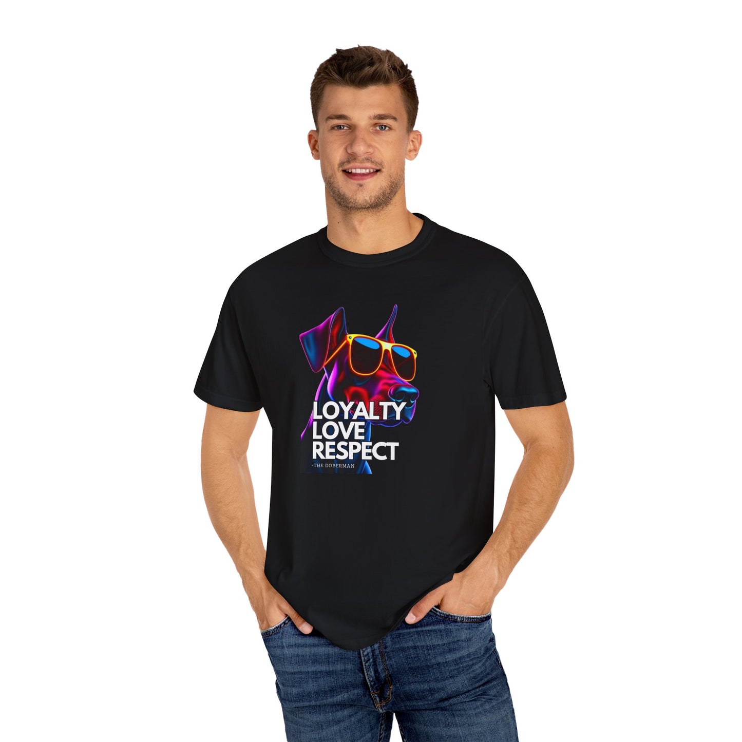 Doberman 5 Unisex Garment-Dyed T-shirt