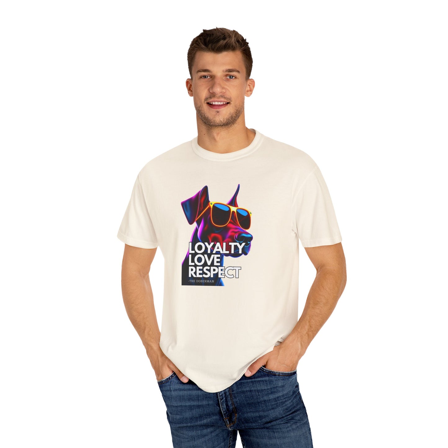 Doberman 5 Unisex Garment-Dyed T-shirt