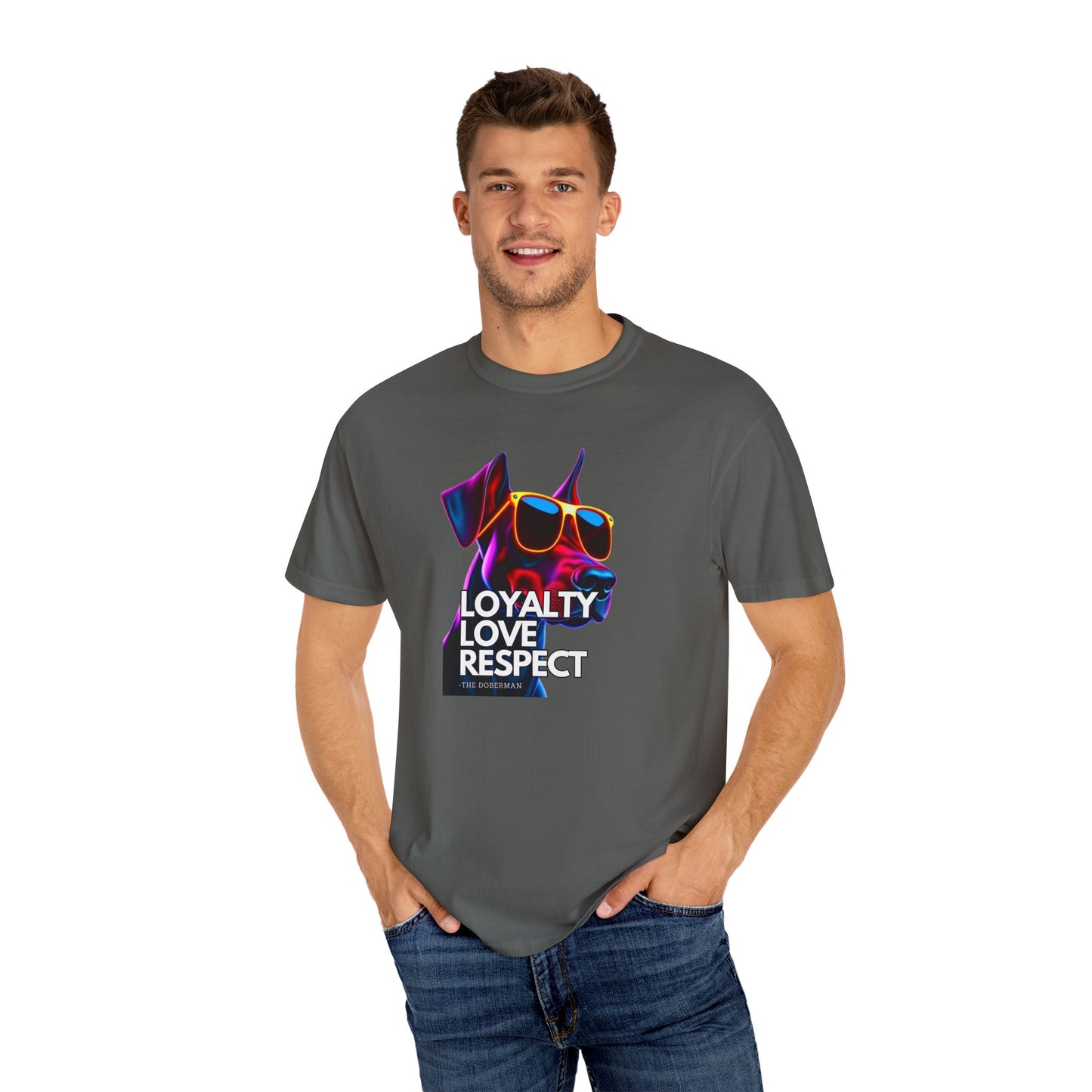 Doberman 5 Unisex Garment-Dyed T-shirt