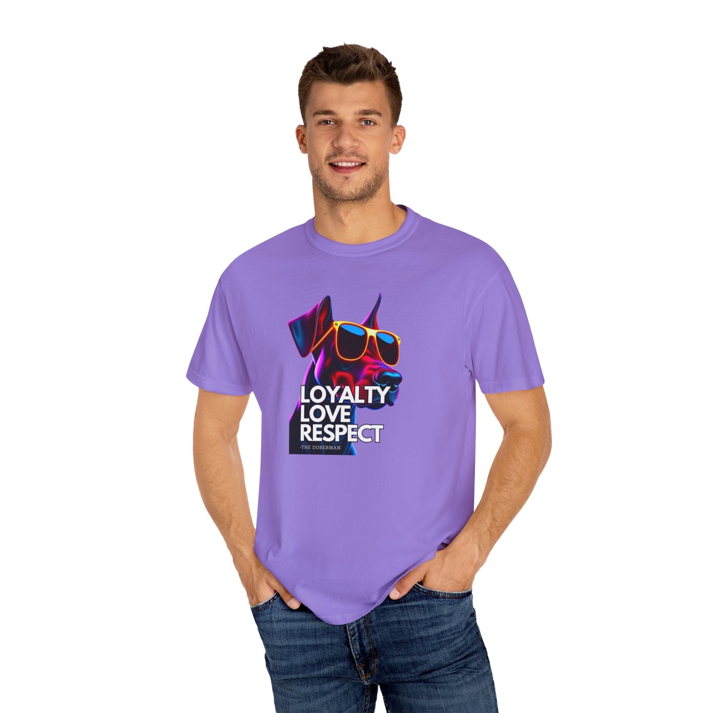 Doberman 5 Unisex Garment-Dyed T-shirt
