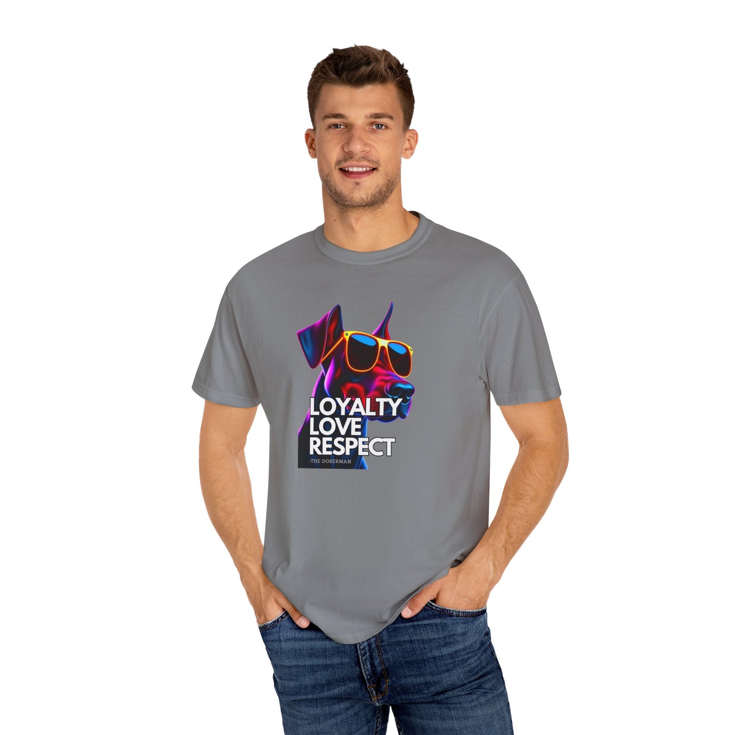 Doberman 5 Unisex Garment-Dyed T-shirt