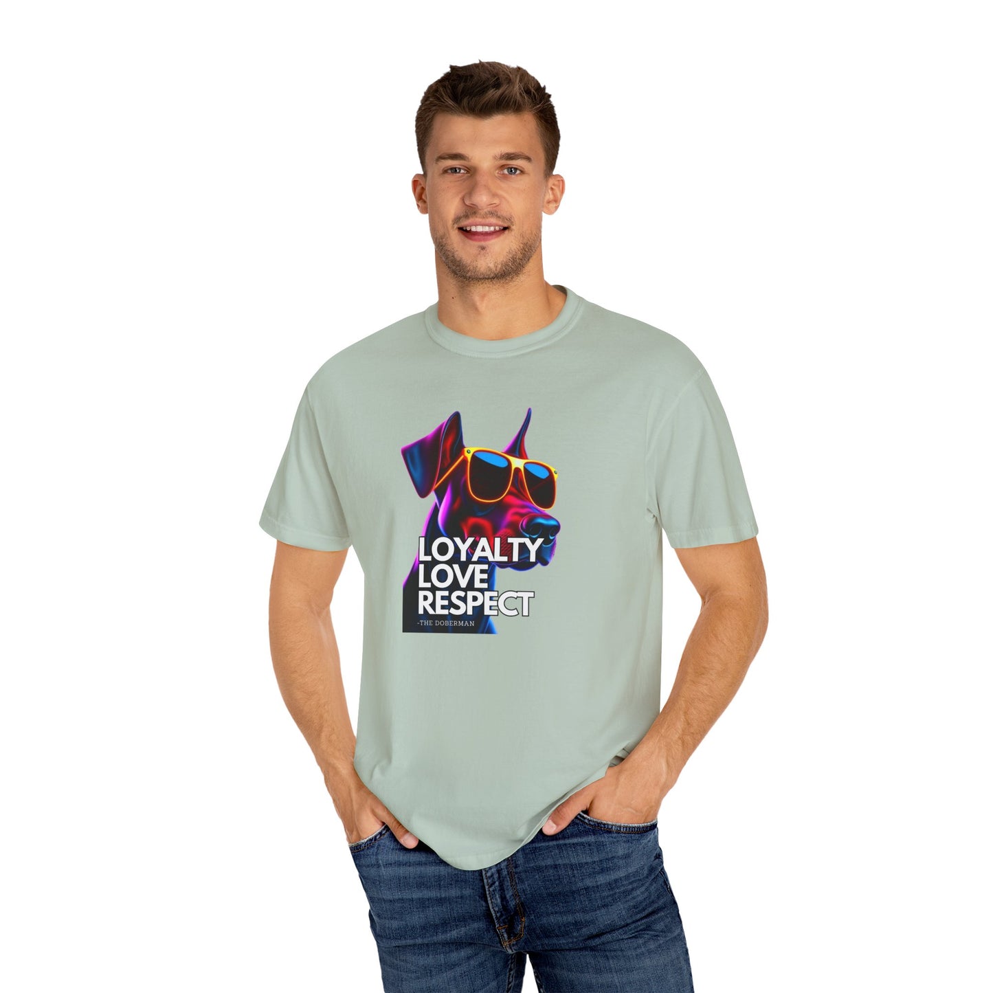 Doberman 5 Unisex Garment-Dyed T-shirt