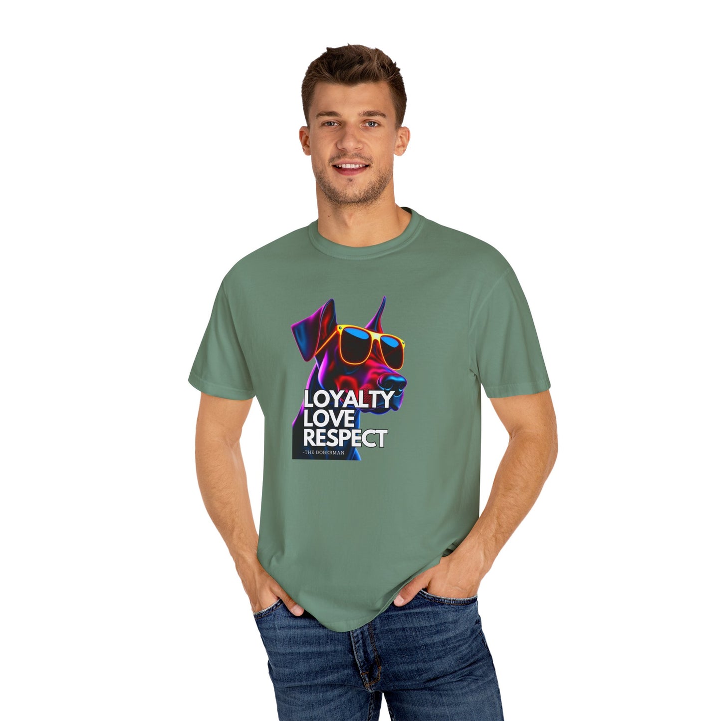 Doberman 5 Unisex Garment-Dyed T-shirt