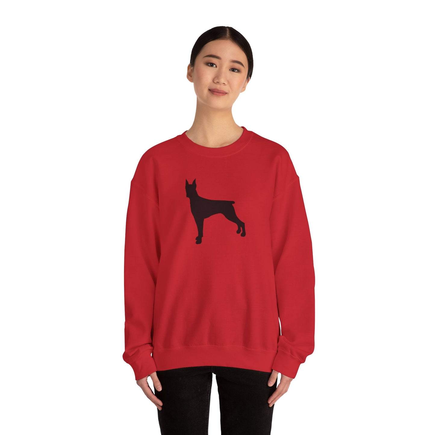 Doberman Training 5 Crewneck Sweatshirt – Unisex Heavy Blend