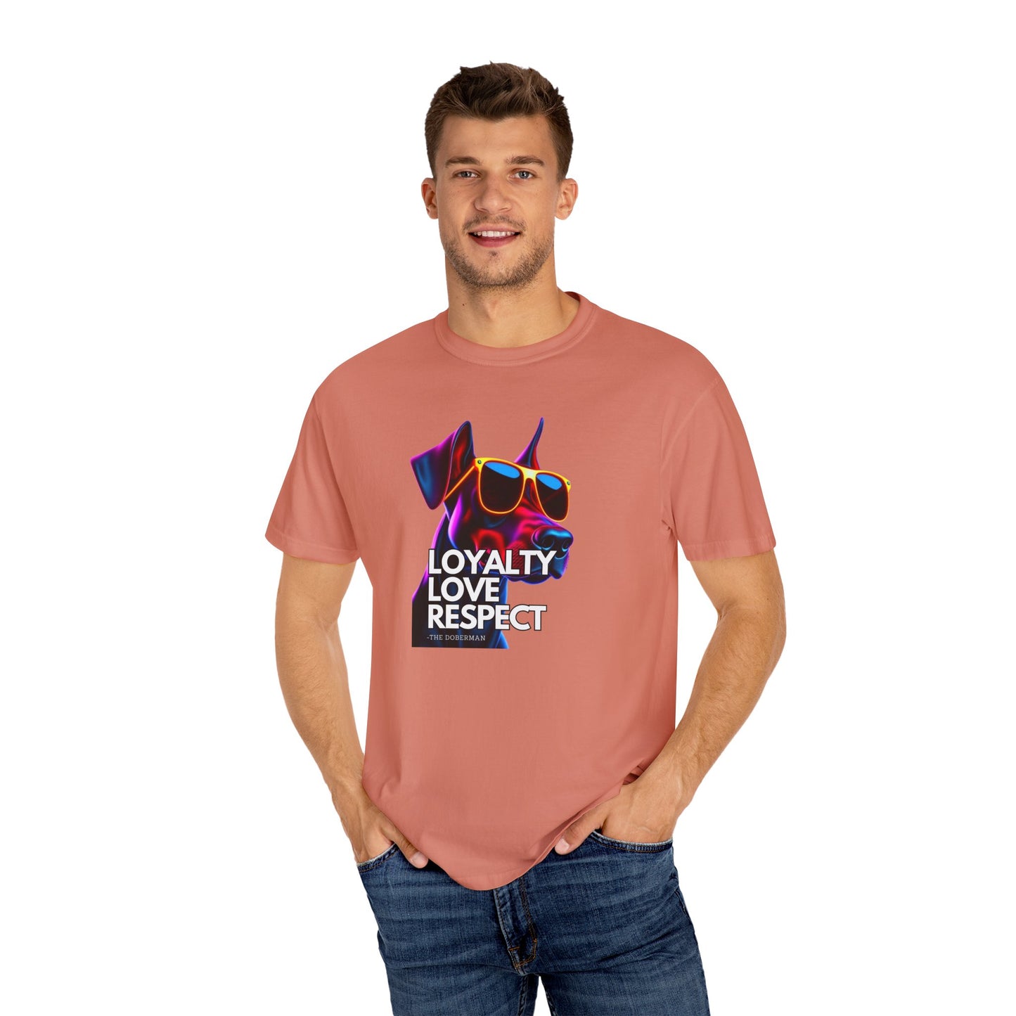 Doberman 5 Unisex Garment-Dyed T-shirt