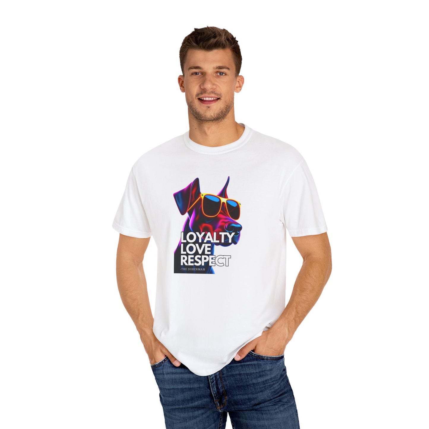 Doberman 5 Unisex Garment-Dyed T-shirt