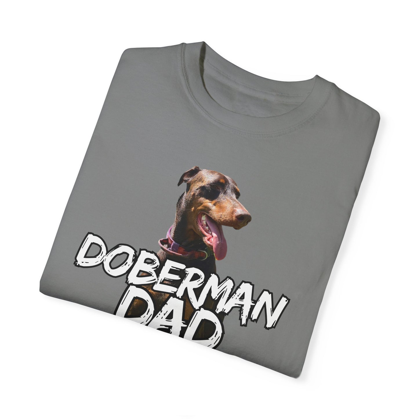 Doberman Custom Unisex Garment-Dyed T-shirt