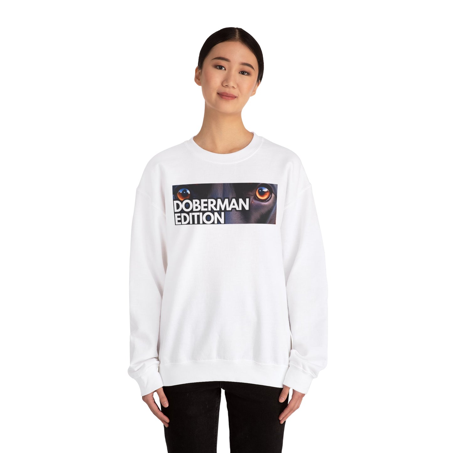 Doberman Training 5 Crewneck Sweatshirt – Unisex Heavy Blend