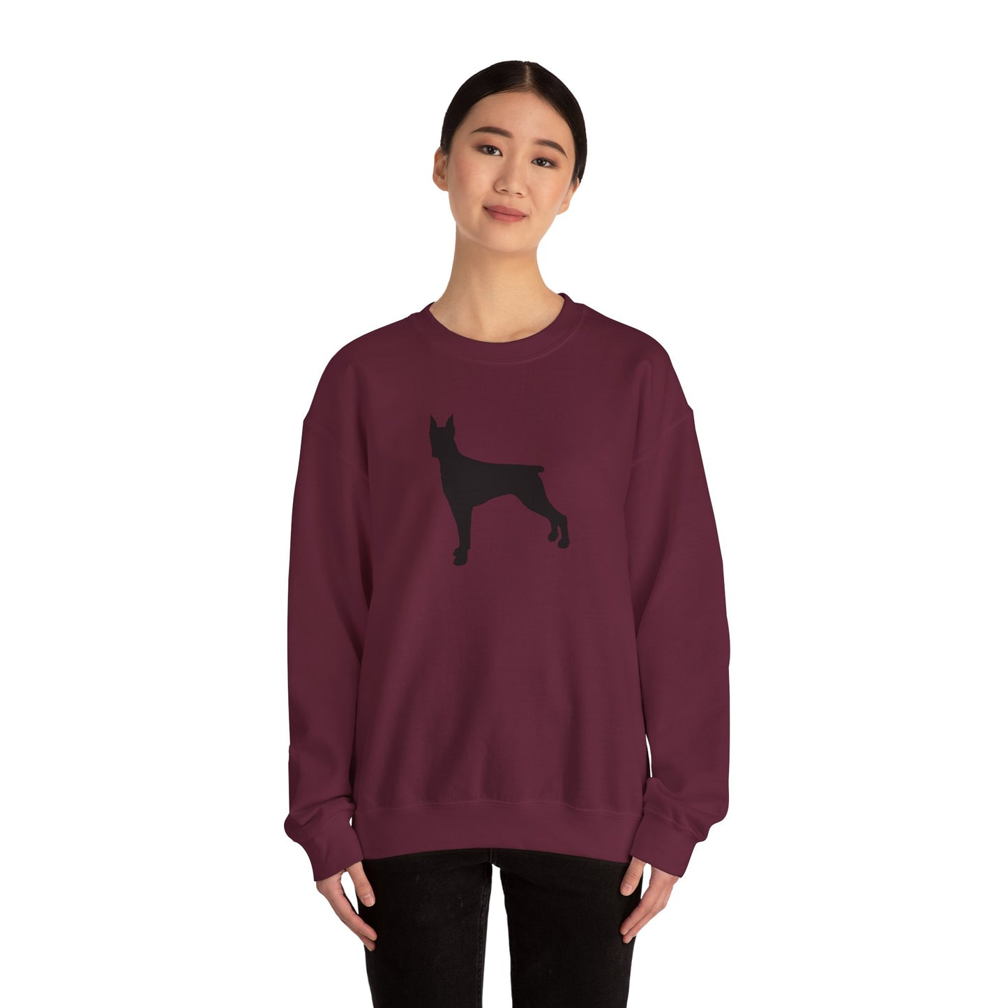 Doberman Training 5 Crewneck Sweatshirt – Unisex Heavy Blend