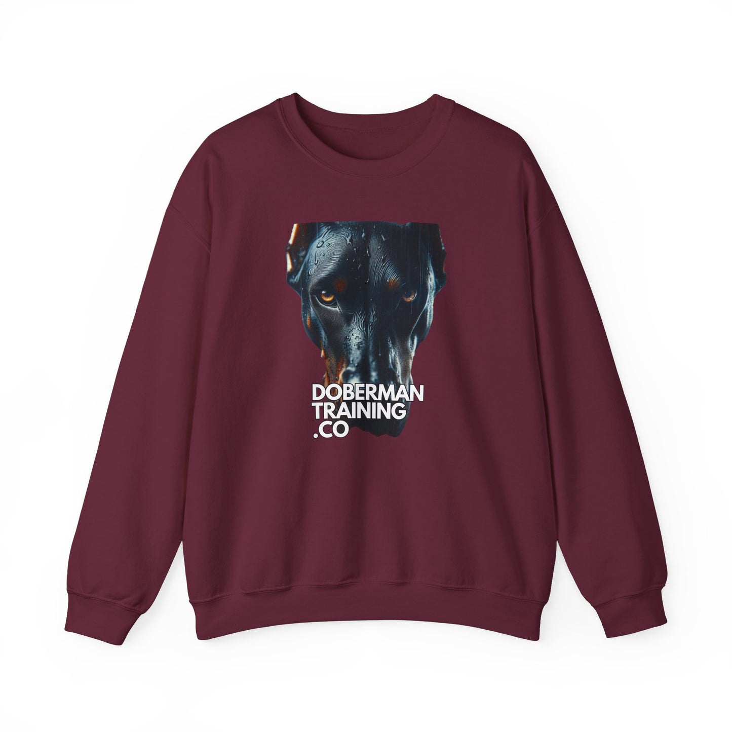 Doberman Training Crewneck Sweatshirt – Unisex Heavy Blend