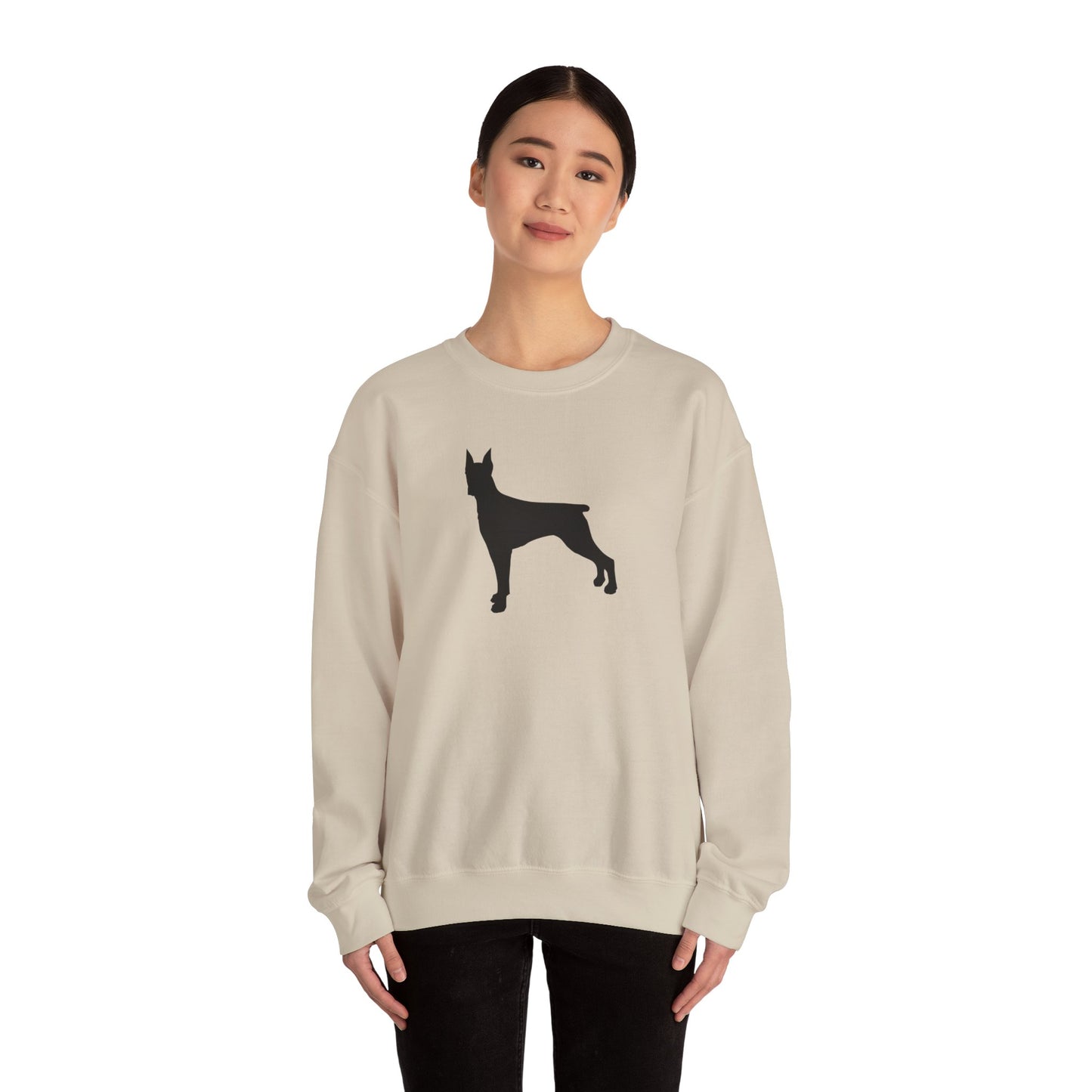 Doberman Training 5 Crewneck Sweatshirt – Unisex Heavy Blend