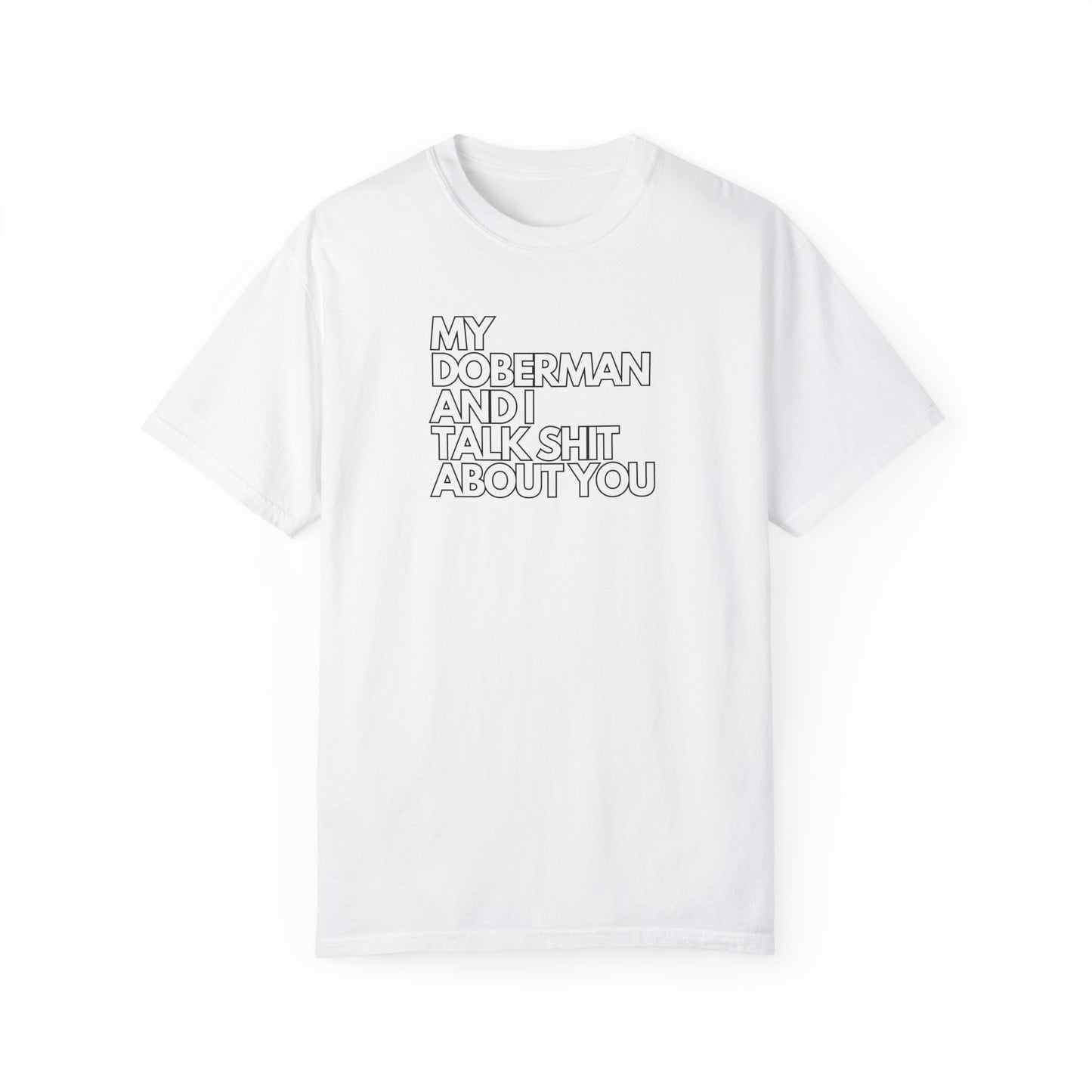 Doberman 6 Unisex Garment-Dyed T-shirt