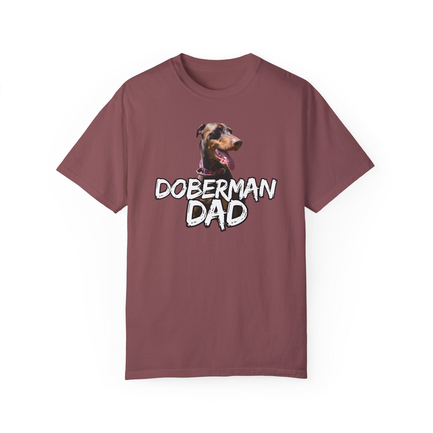 Doberman Custom Unisex Garment-Dyed T-shirt