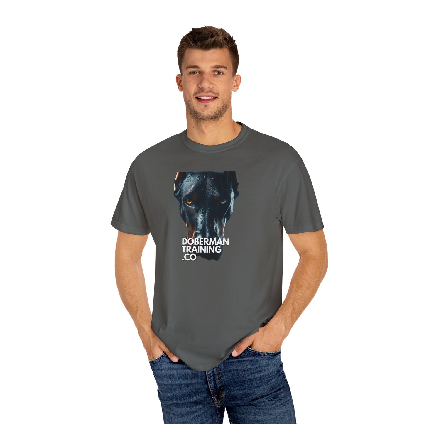 Doberman 4 Unisex Garment-Dyed T-shirt
