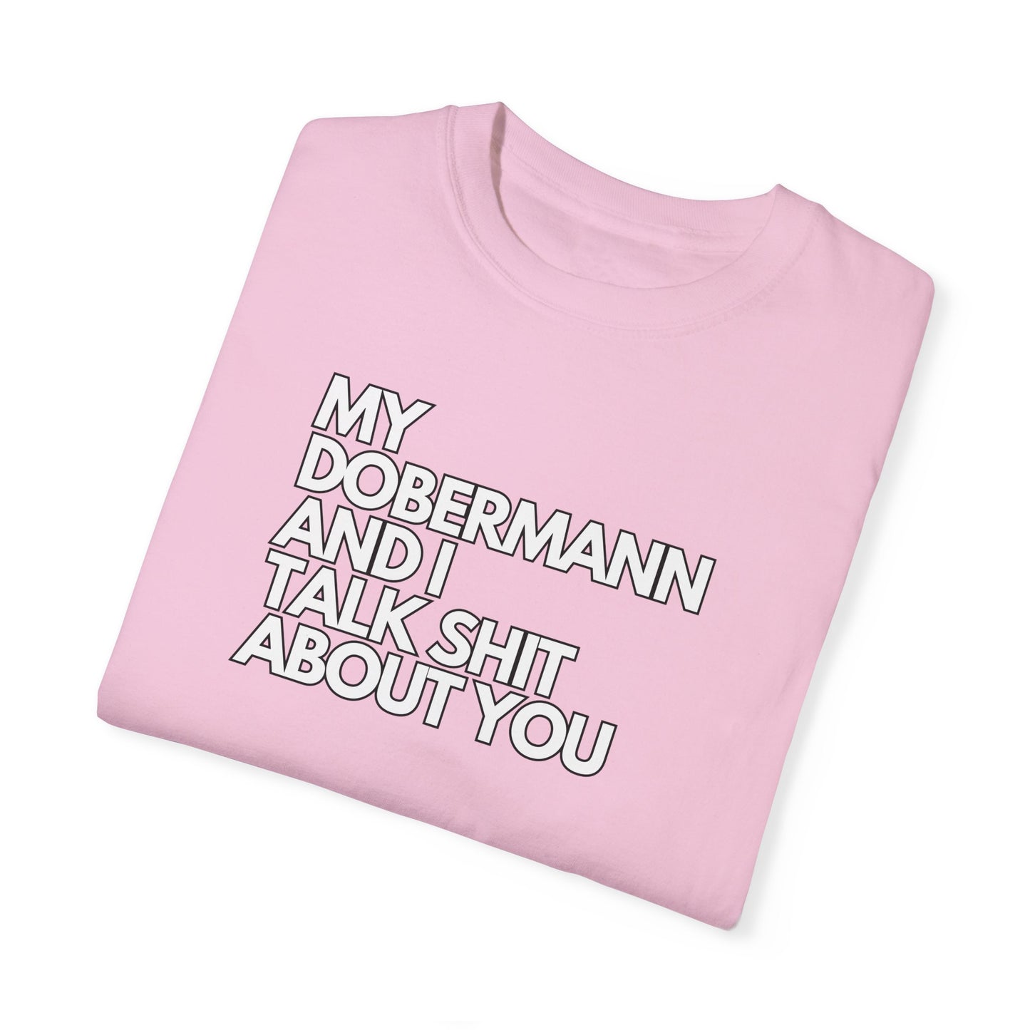 Dobermann 1 Unisex Garment-Dyed T-shirt