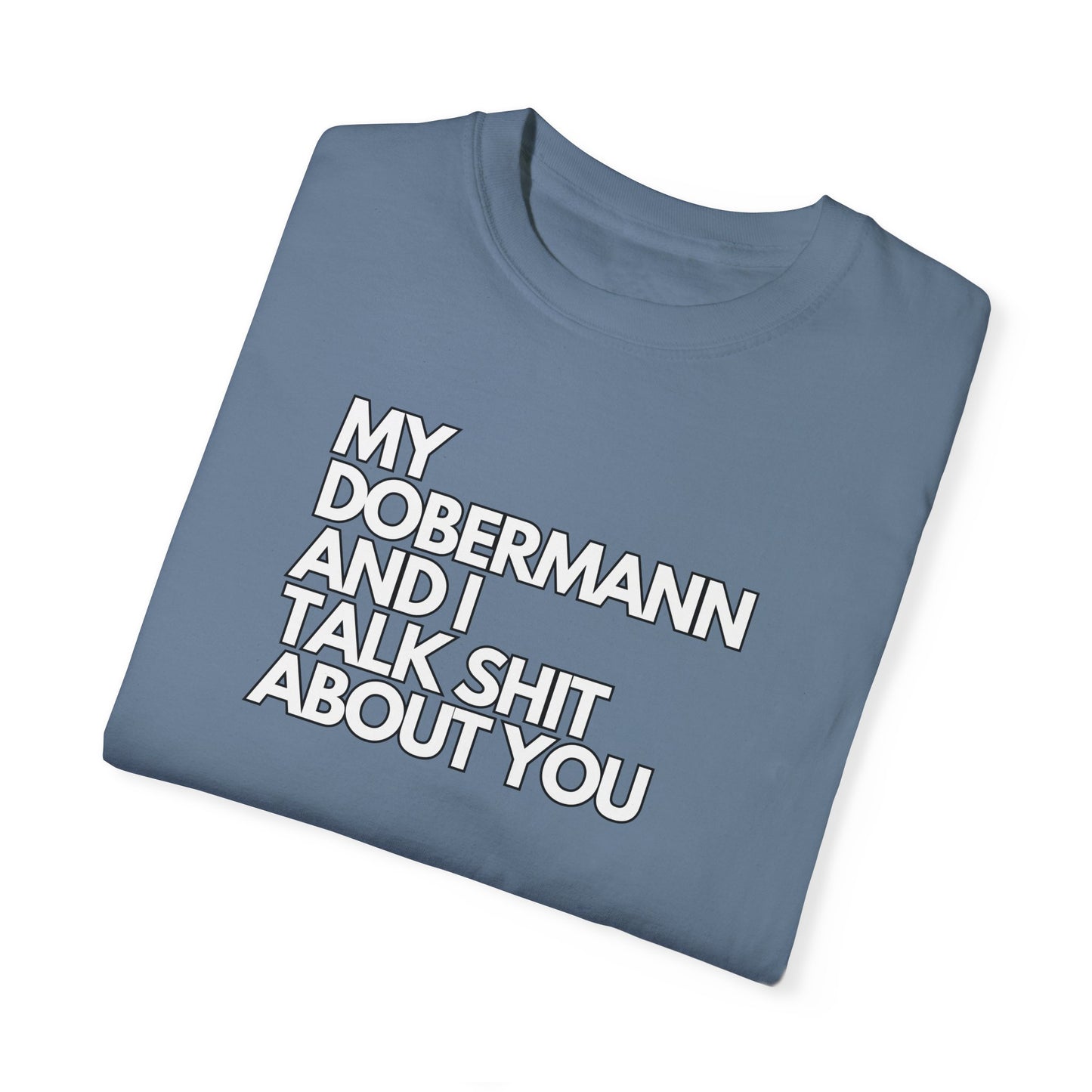 Dobermann 1 Unisex Garment-Dyed T-shirt