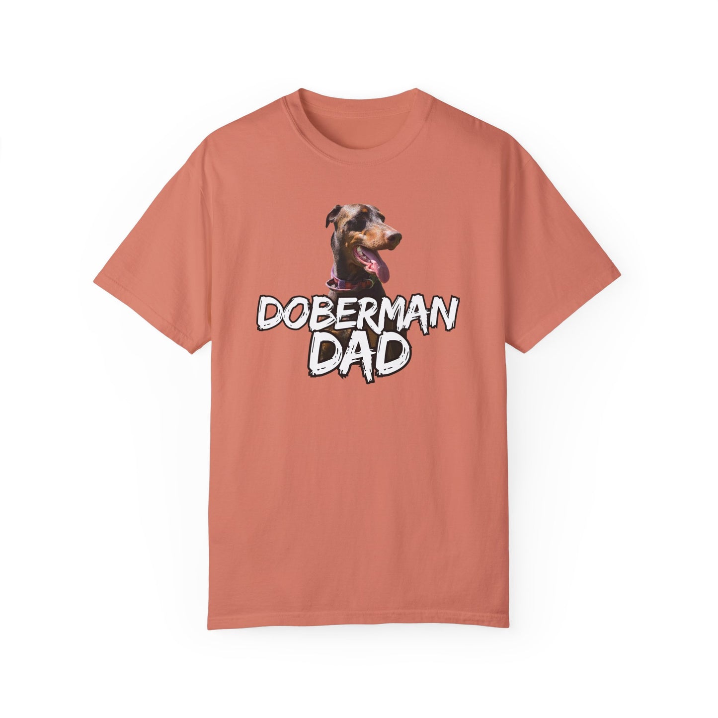 Doberman Custom Unisex Garment-Dyed T-shirt