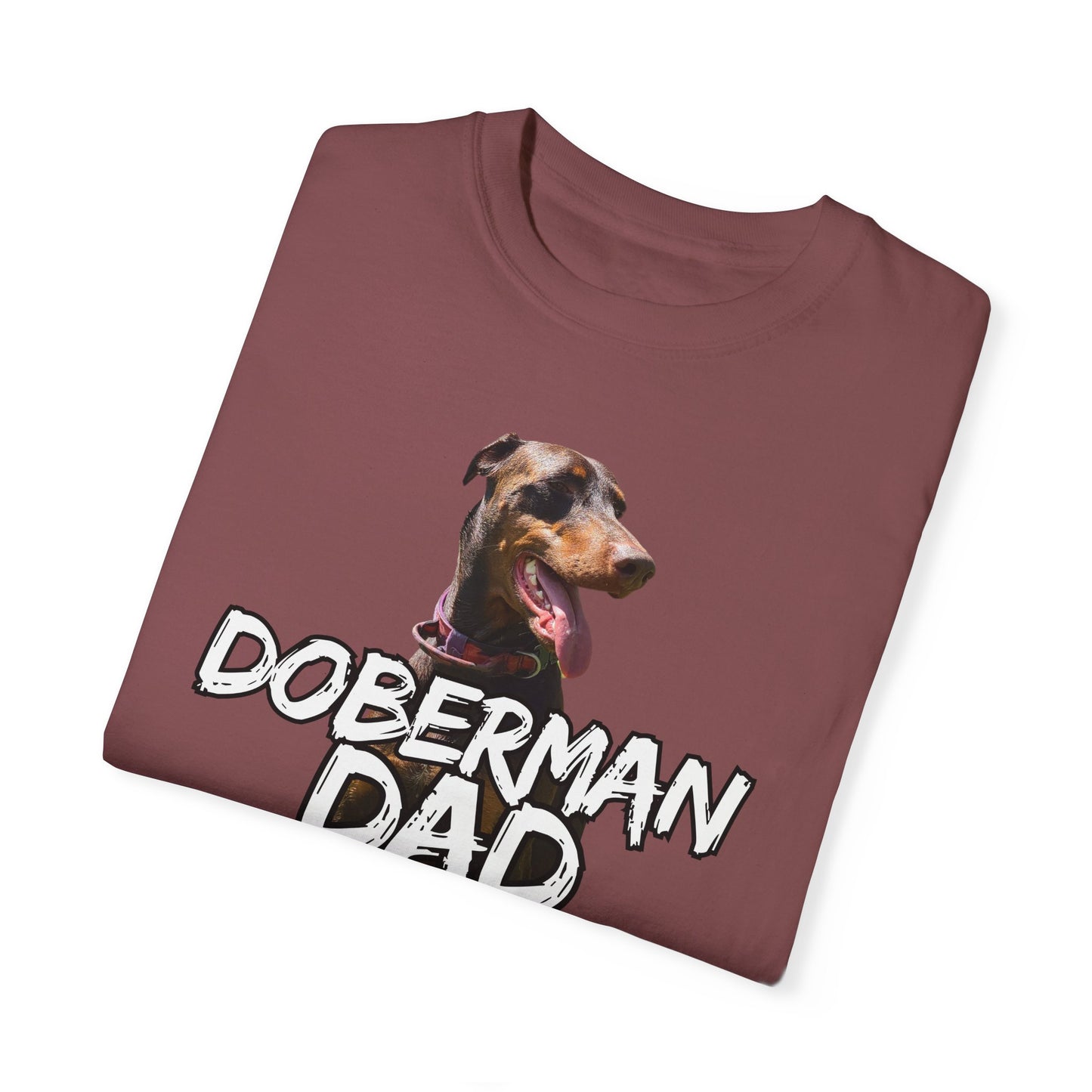 Doberman Custom Unisex Garment-Dyed T-shirt