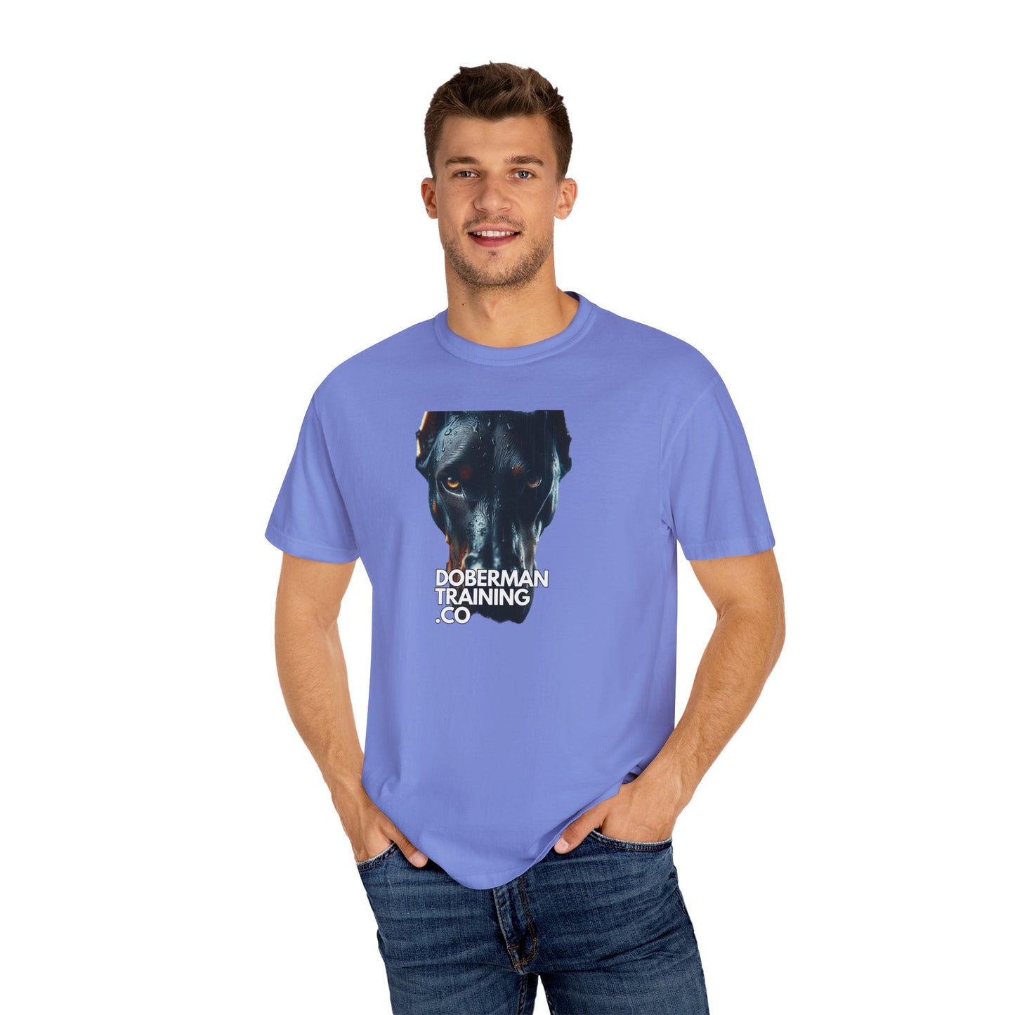 Doberman 4 Unisex Garment-Dyed T-shirt