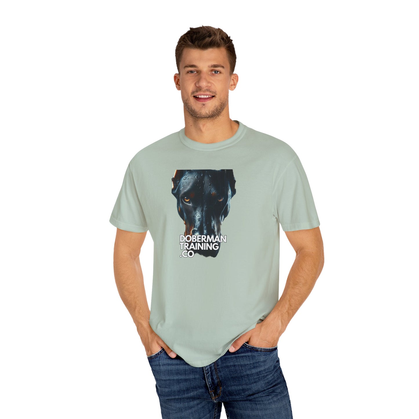 Doberman 4 Unisex Garment-Dyed T-shirt