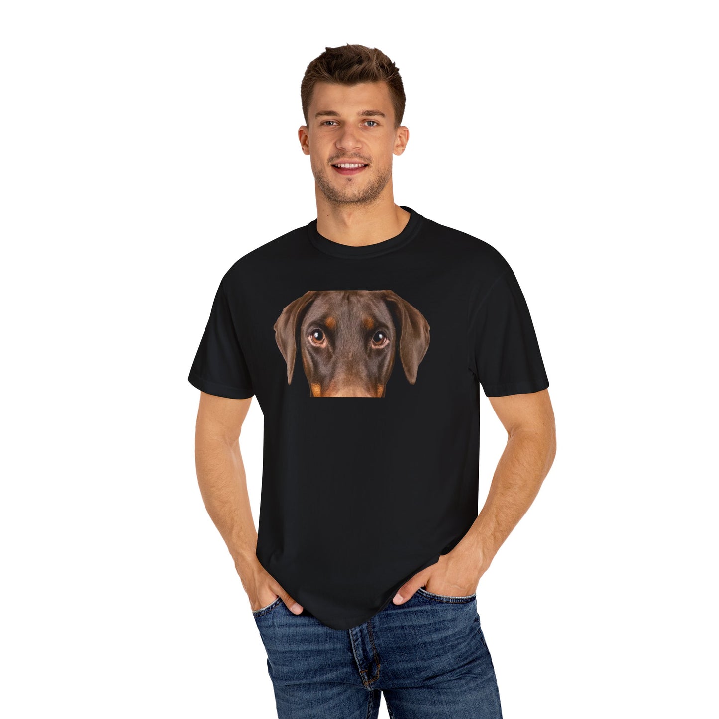 Doberman 6 Unisex Garment-Dyed T-shirt