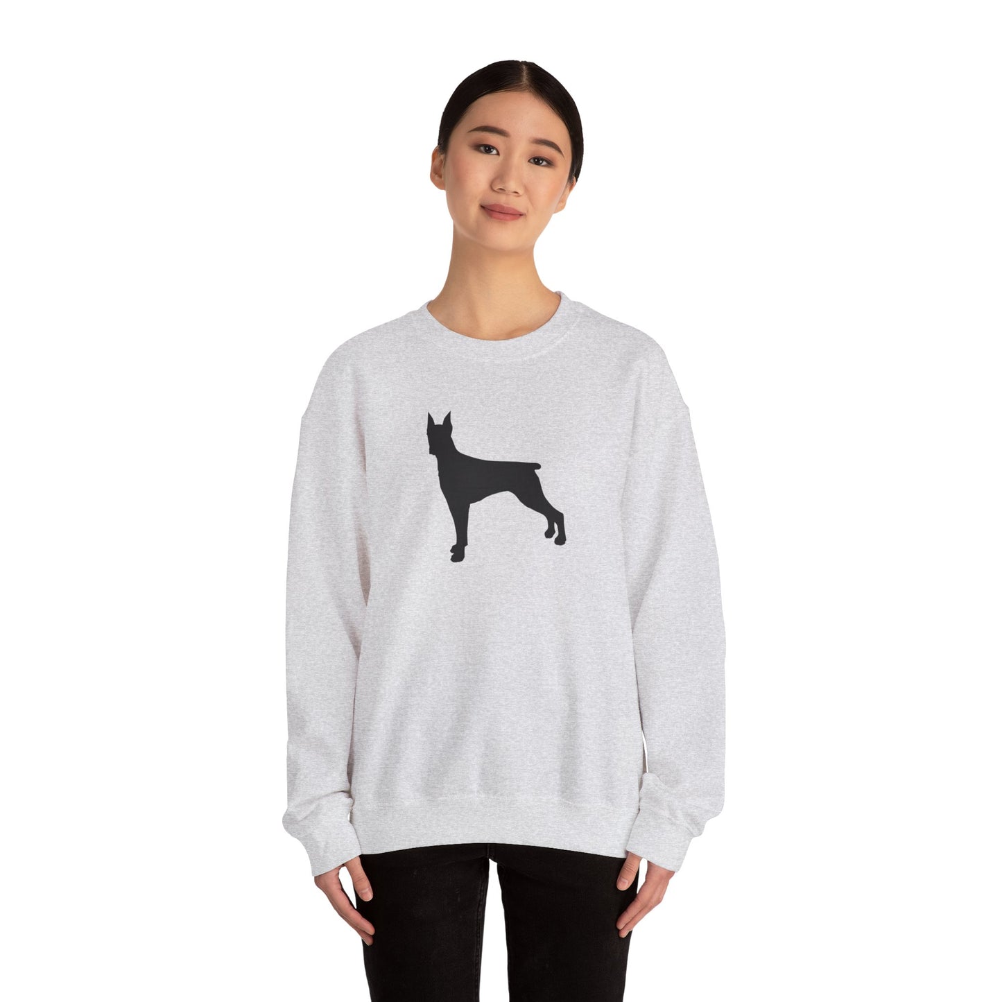 Doberman Training 5 Crewneck Sweatshirt – Unisex Heavy Blend