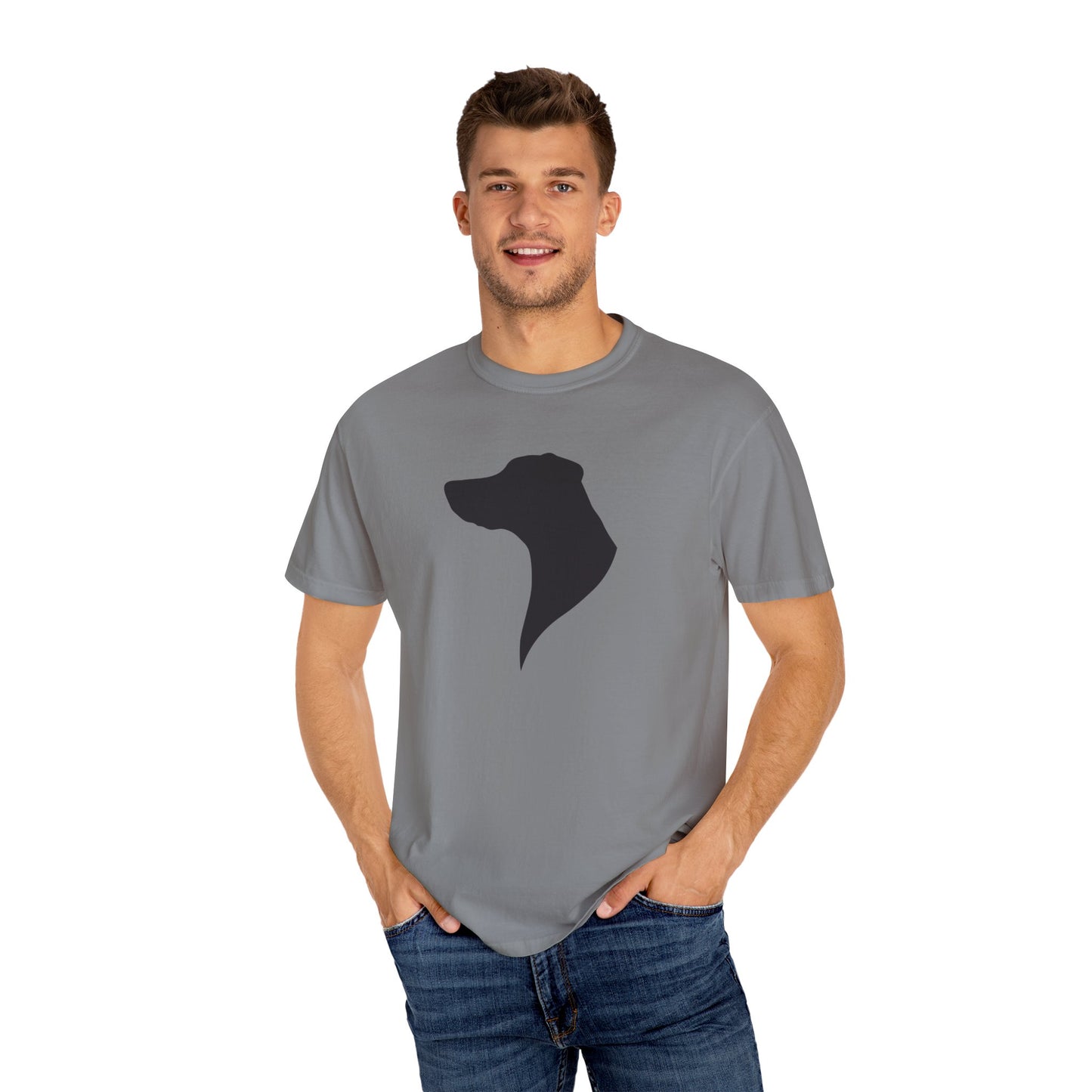 Doberman 1 Unisex Garment-Dyed T-shirt