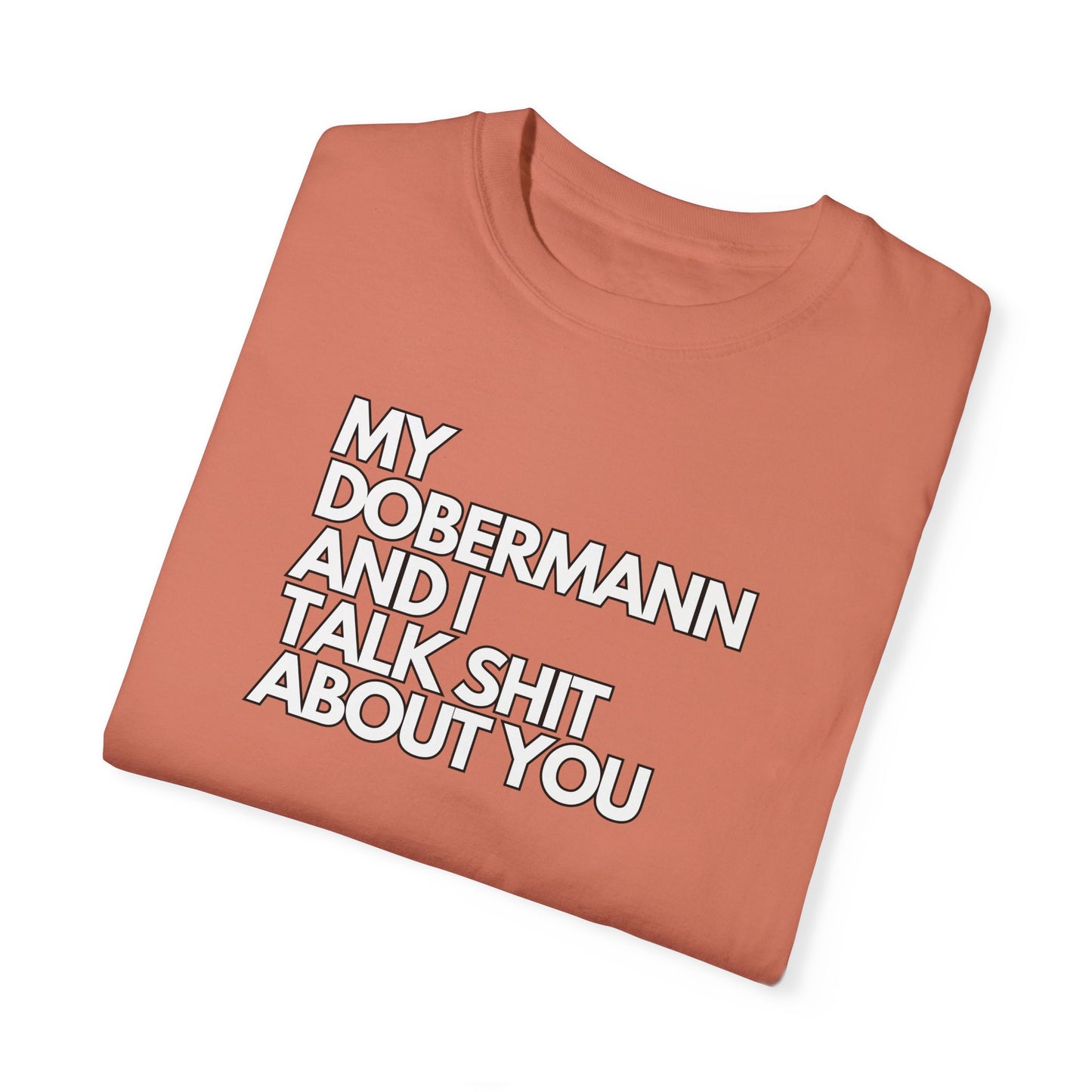 Dobermann 1 Unisex Garment-Dyed T-shirt