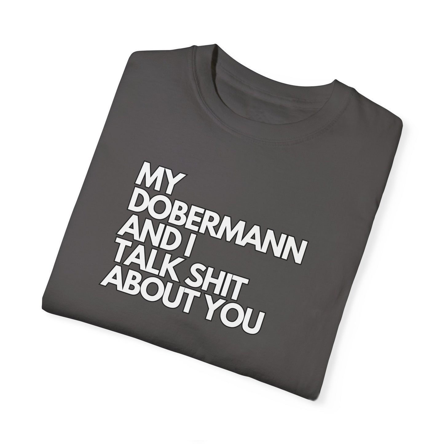 Dobermann 1 Unisex Garment-Dyed T-shirt