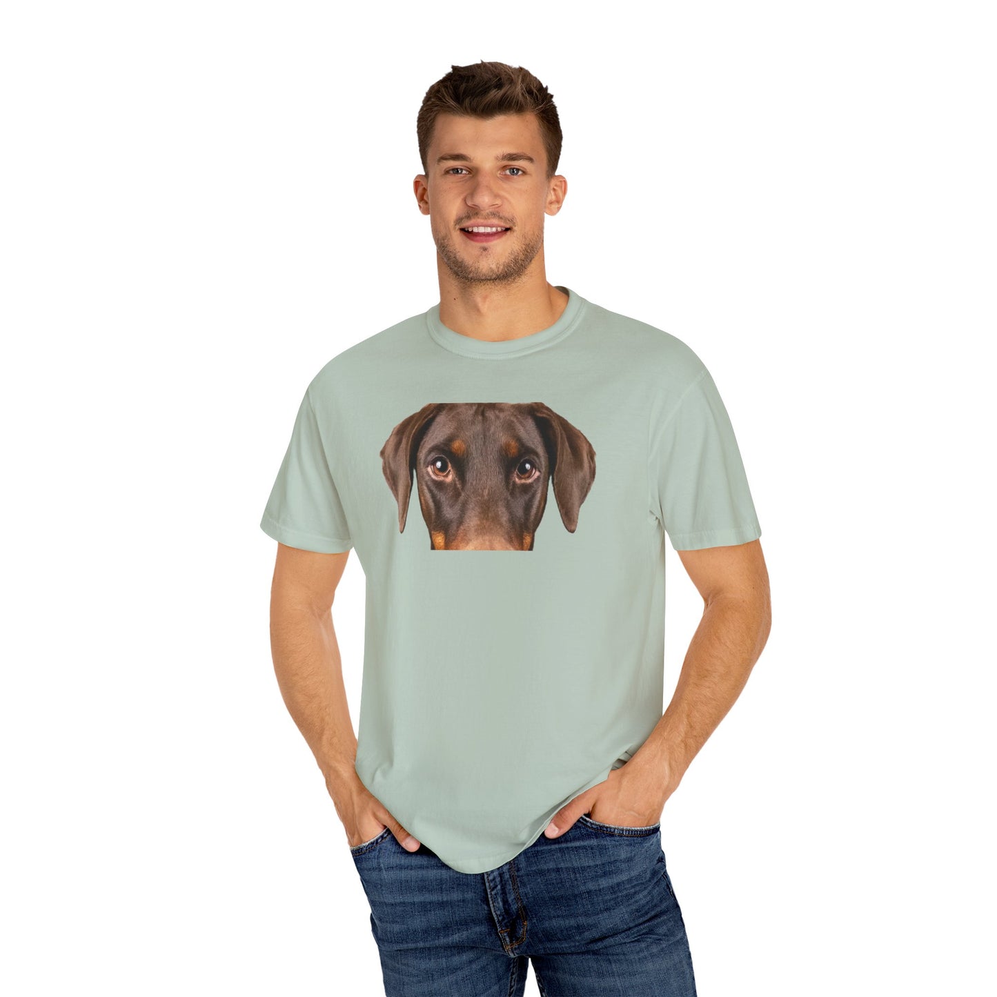Doberman 6 Unisex Garment-Dyed T-shirt