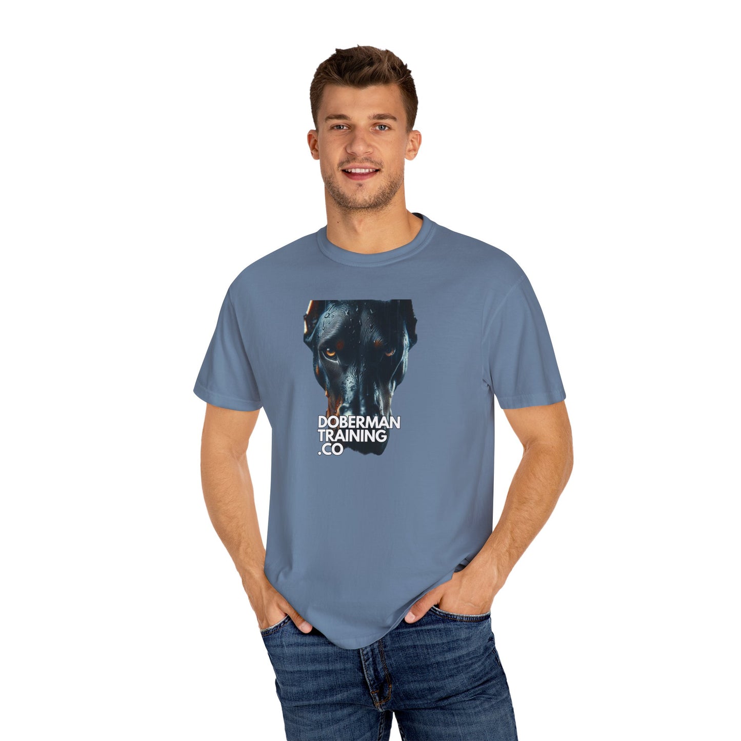Doberman 4 Unisex Garment-Dyed T-shirt