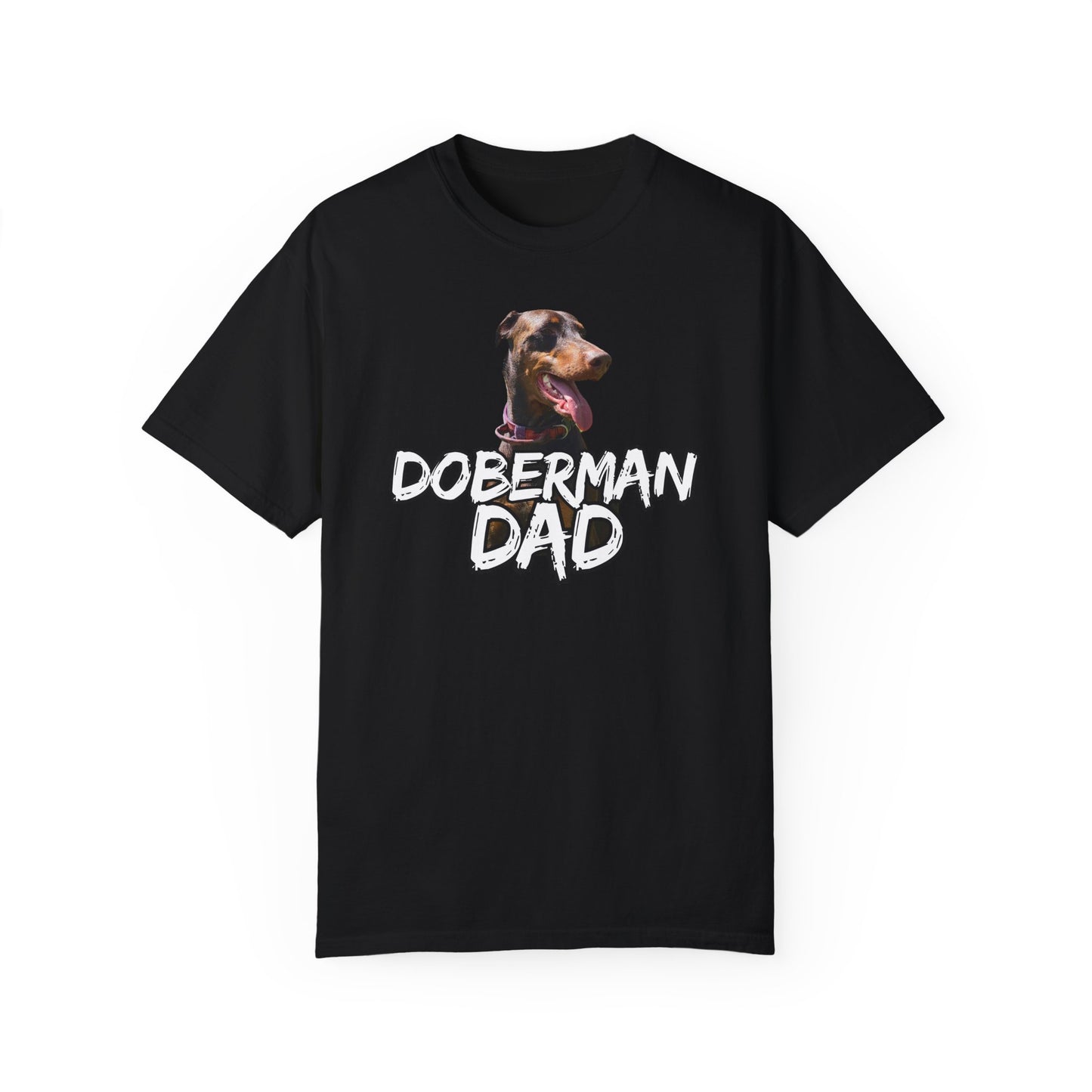 Doberman Custom Unisex Garment-Dyed T-shirt