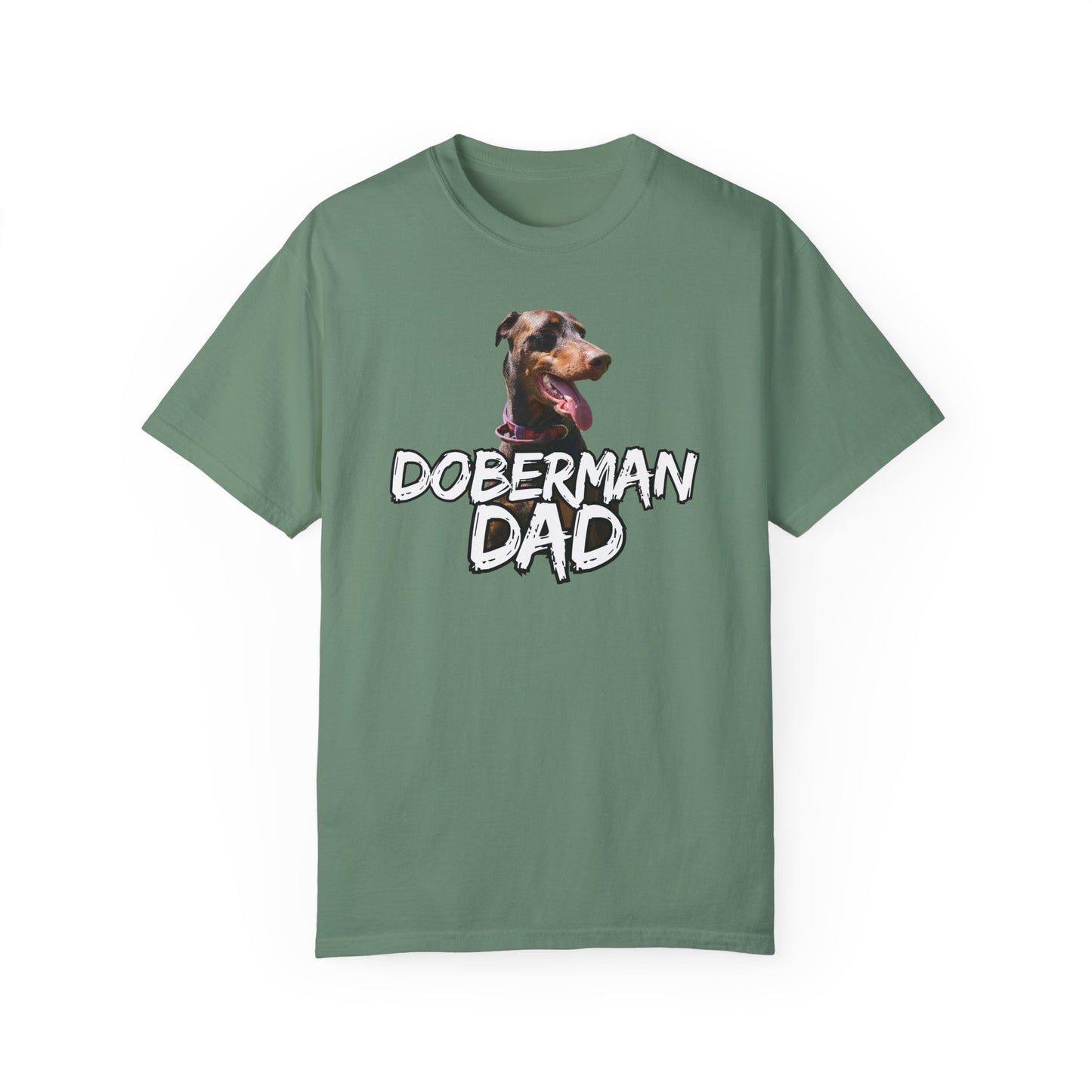 Doberman Custom Unisex Garment-Dyed T-shirt