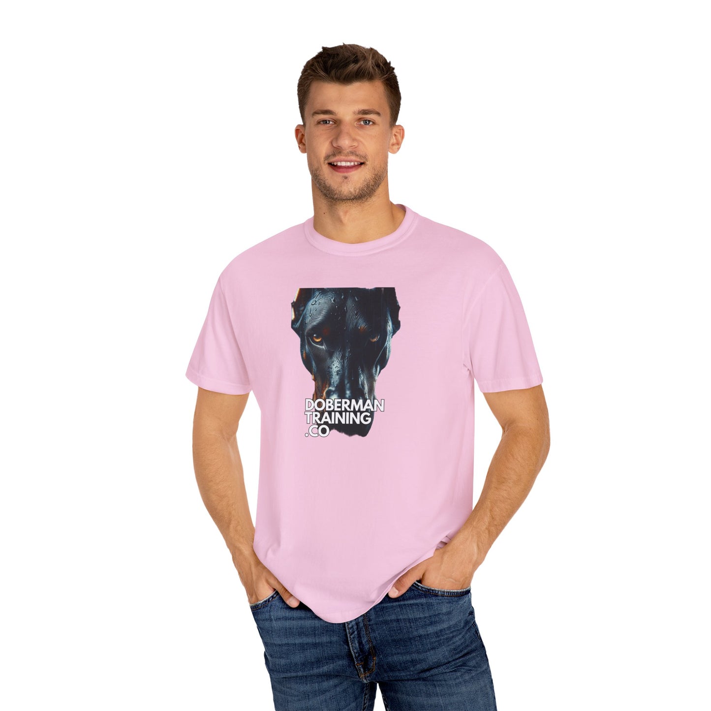 Doberman 4 Unisex Garment-Dyed T-shirt