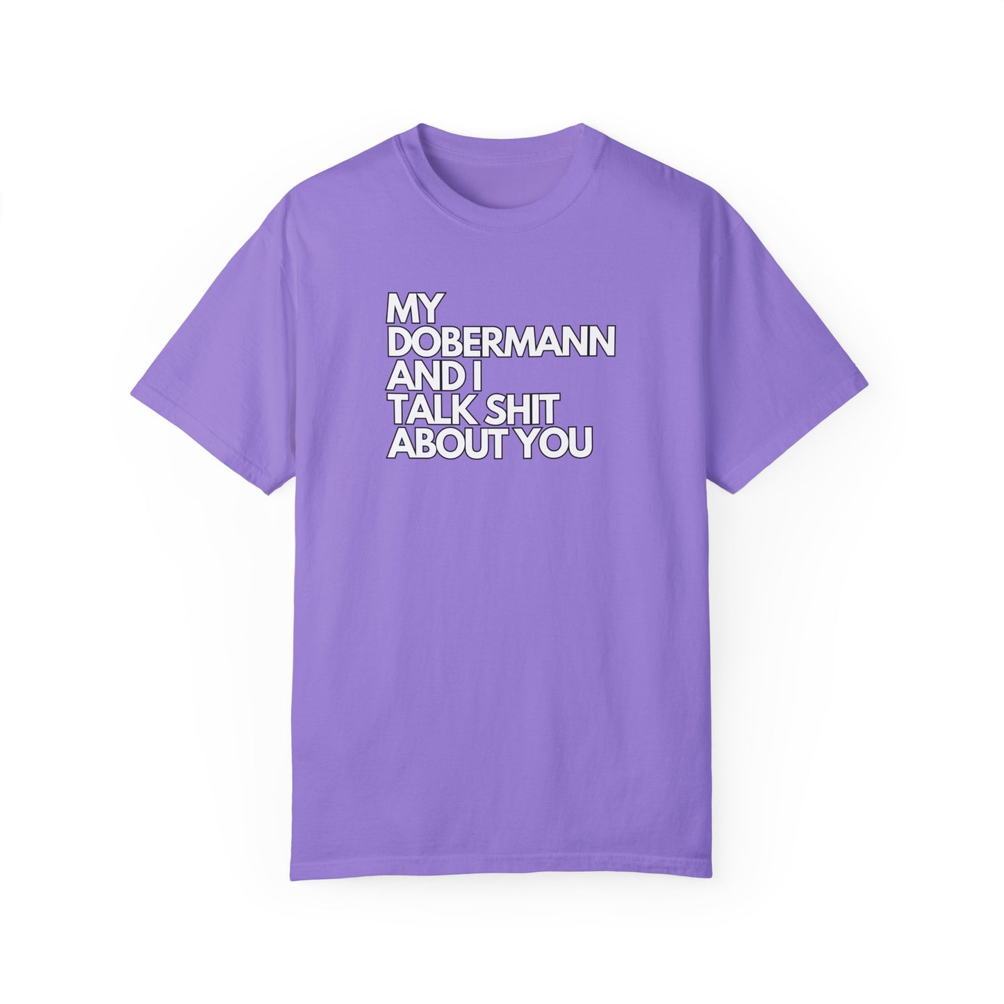 Dobermann 1 Unisex Garment-Dyed T-shirt