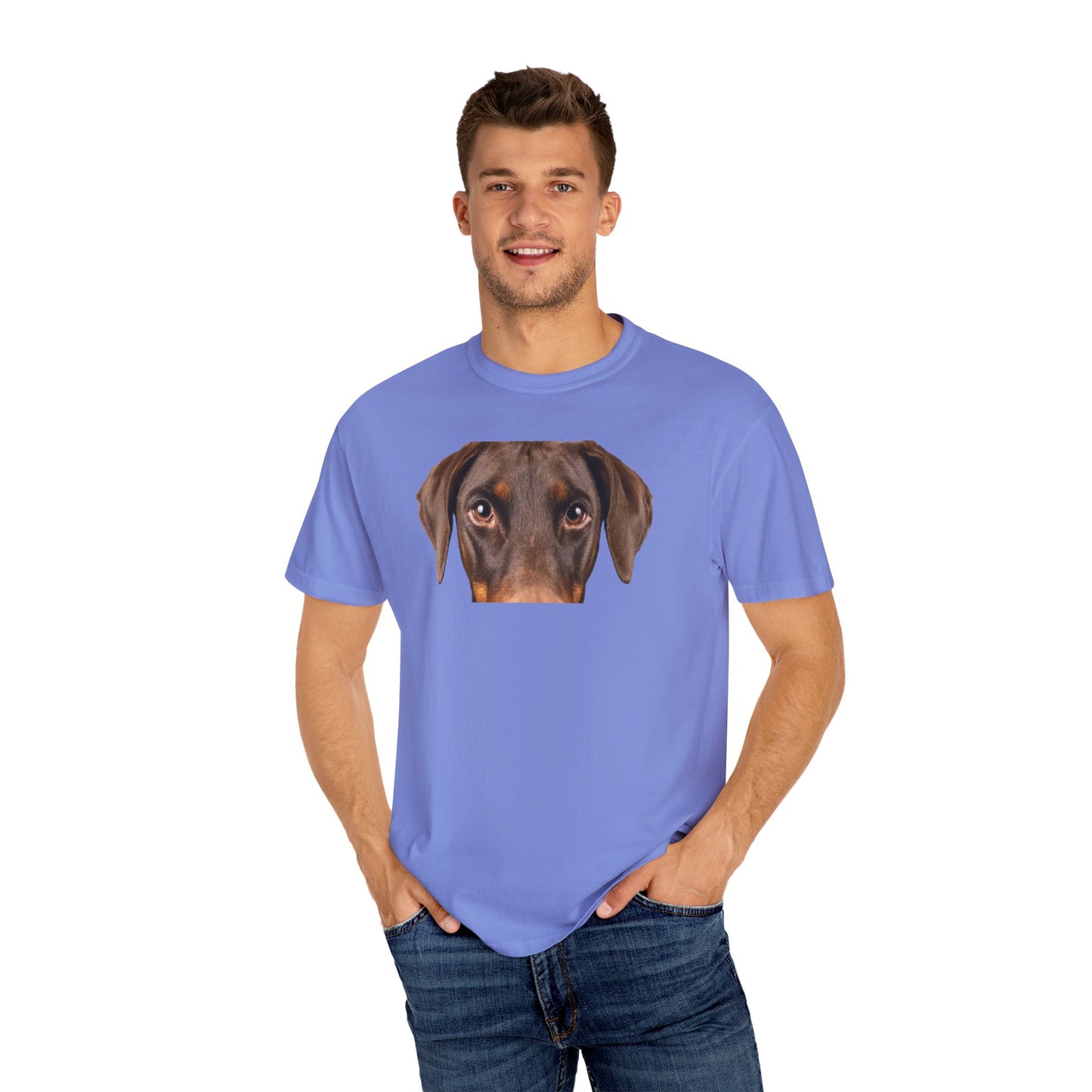 Doberman 6 Unisex Garment-Dyed T-shirt