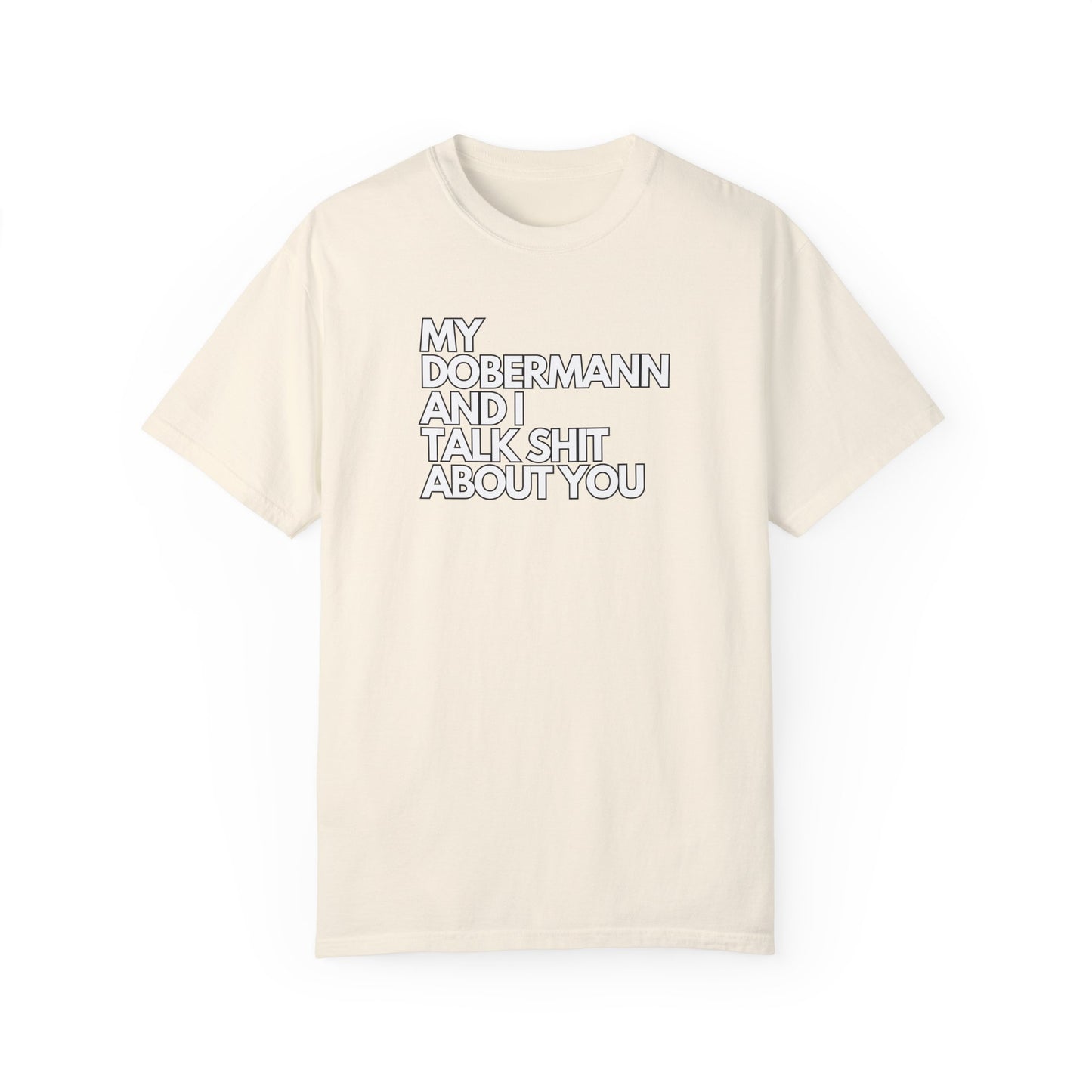 Dobermann 1 Unisex Garment-Dyed T-shirt