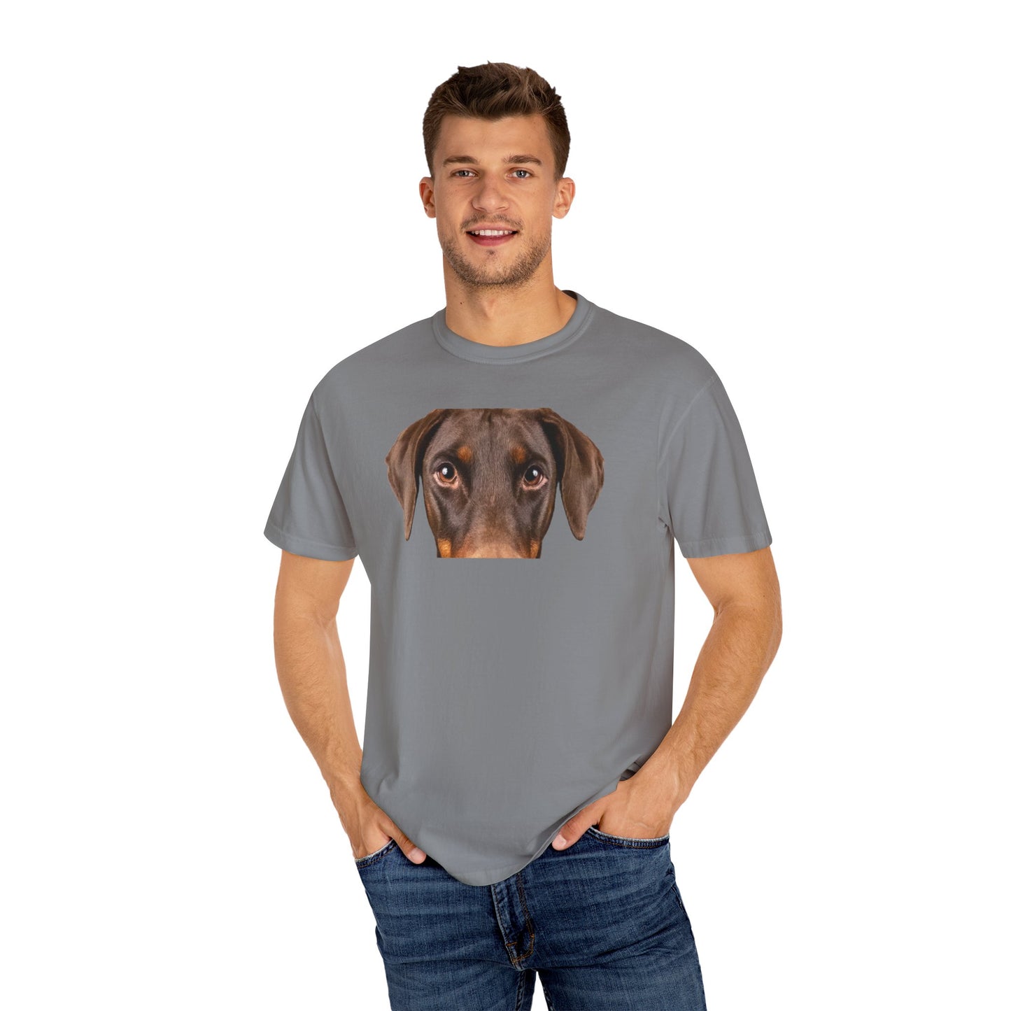 Doberman 6 Unisex Garment-Dyed T-shirt