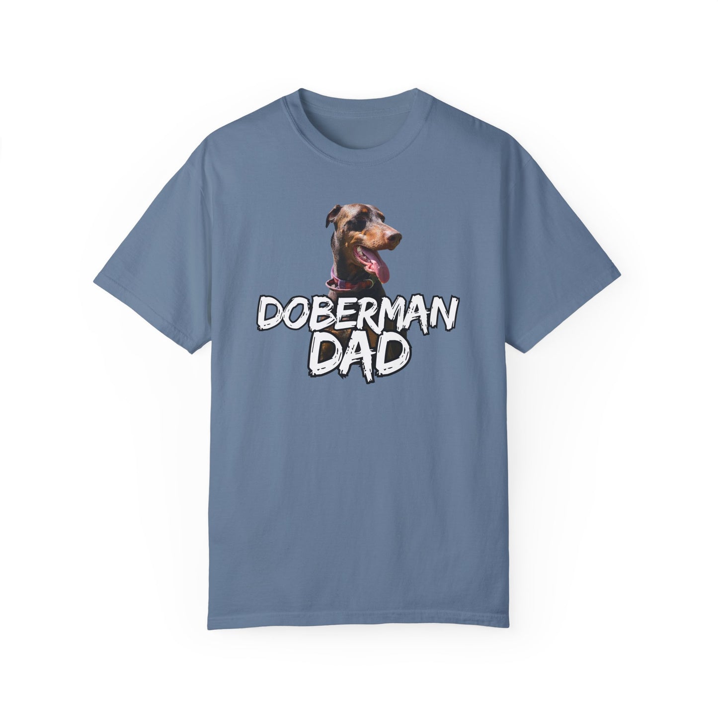 Doberman Custom Unisex Garment-Dyed T-shirt