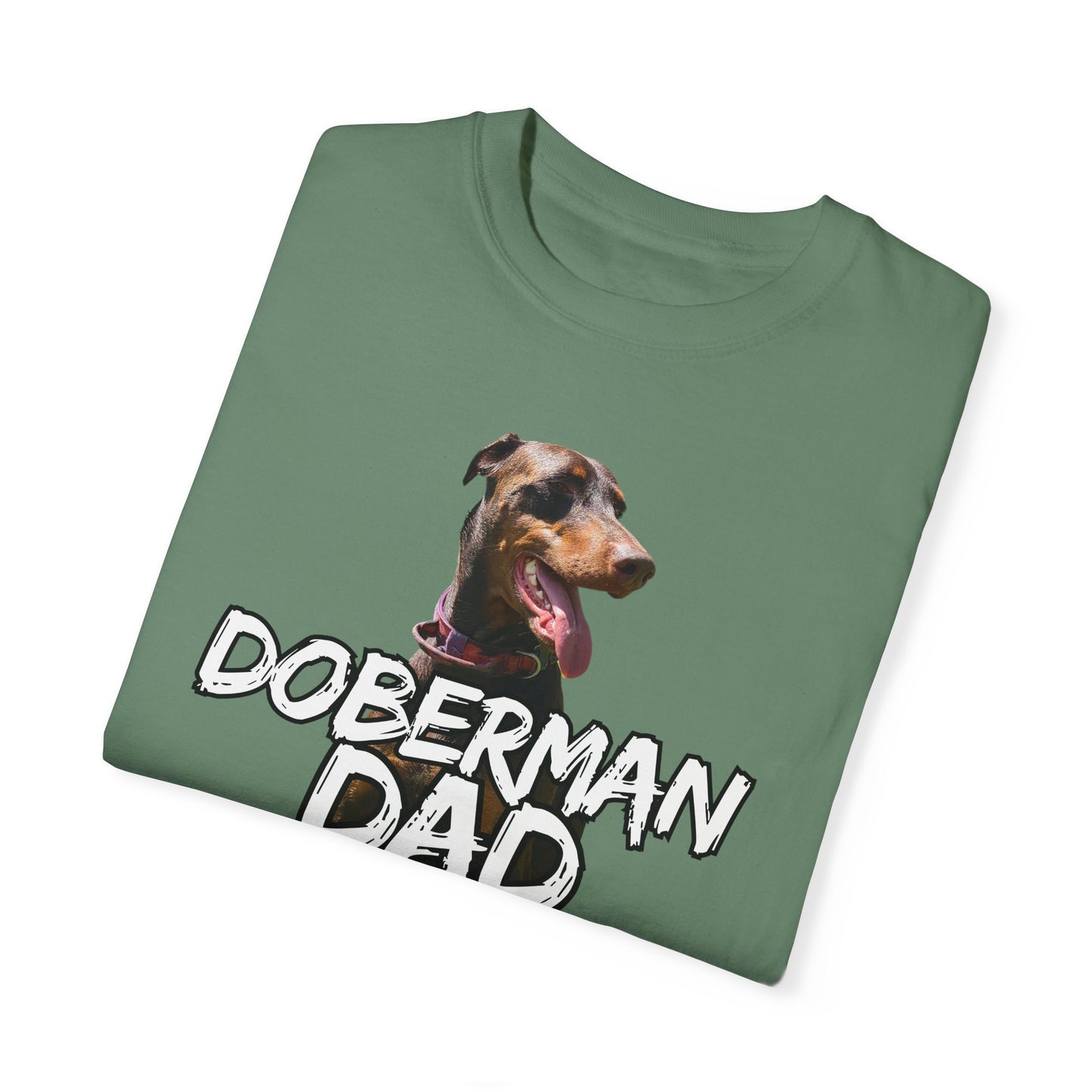 Doberman Custom Unisex Garment-Dyed T-shirt