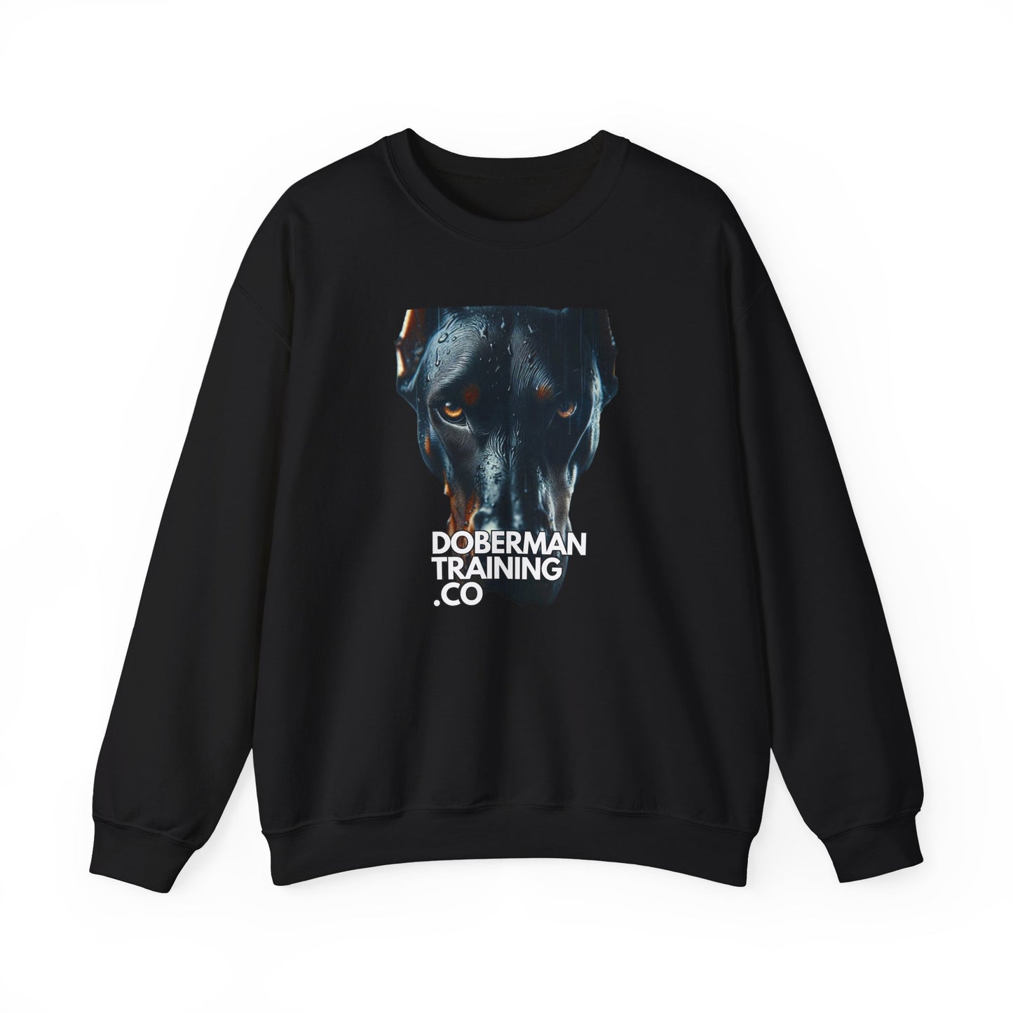 Doberman Training Crewneck Sweatshirt – Unisex Heavy Blend