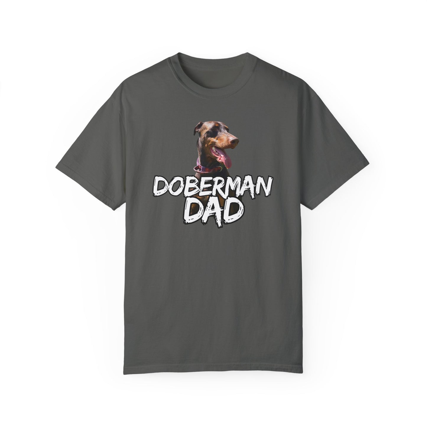 Doberman Custom Unisex Garment-Dyed T-shirt