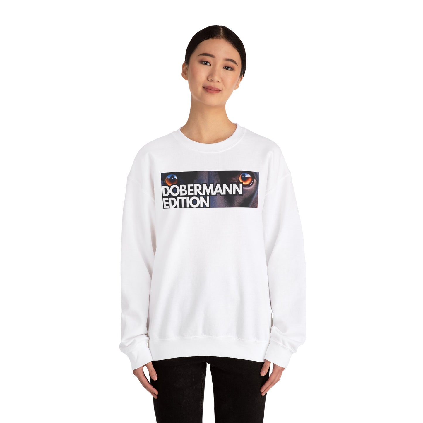 Doberman Training 6 Crewneck Sweatshirt – Unisex Heavy Blend
