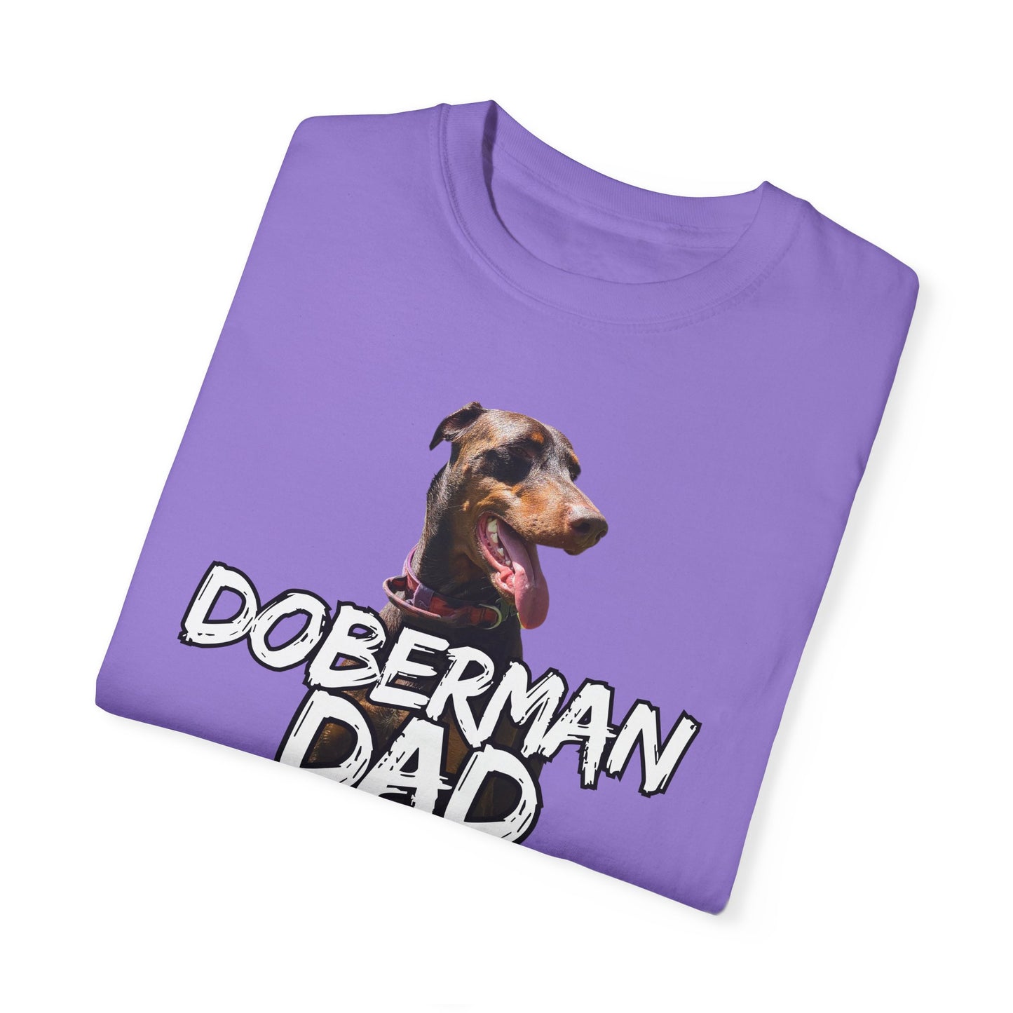 Doberman Custom Unisex Garment-Dyed T-shirt