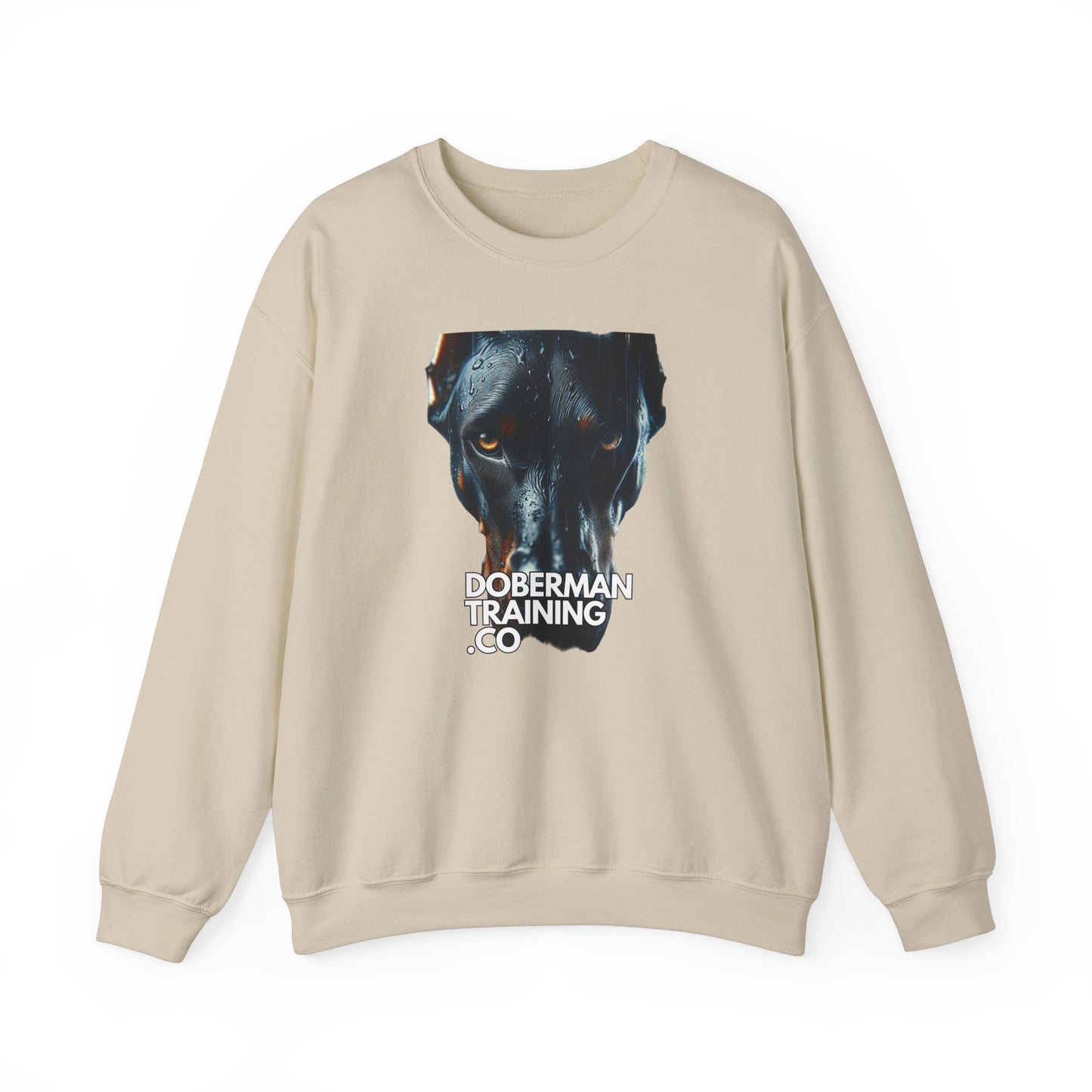 Doberman Training Crewneck Sweatshirt – Unisex Heavy Blend