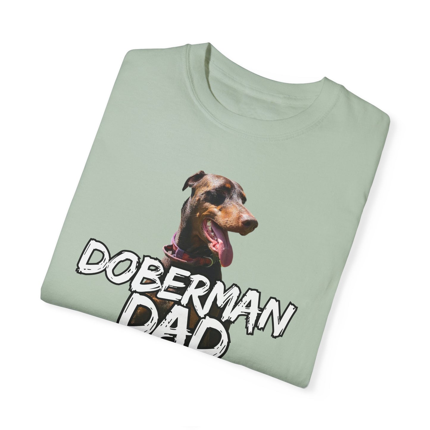 Doberman Custom Unisex Garment-Dyed T-shirt