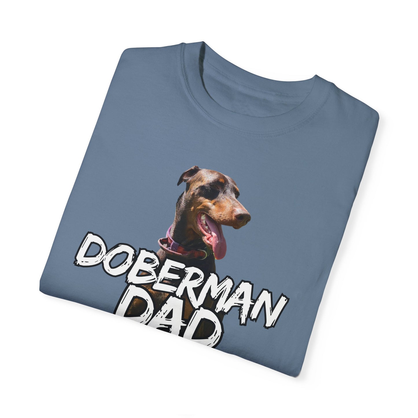 Doberman Custom Unisex Garment-Dyed T-shirt