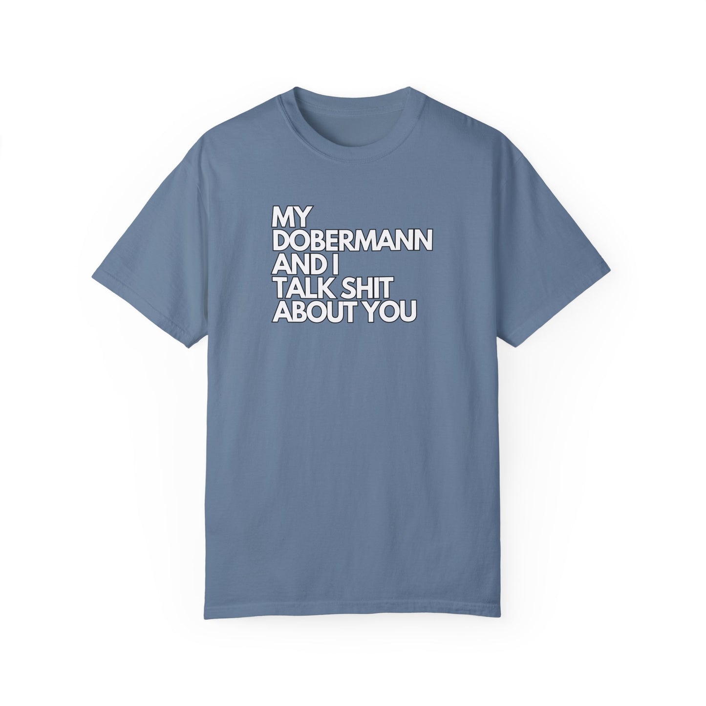 Dobermann 1 Unisex Garment-Dyed T-shirt