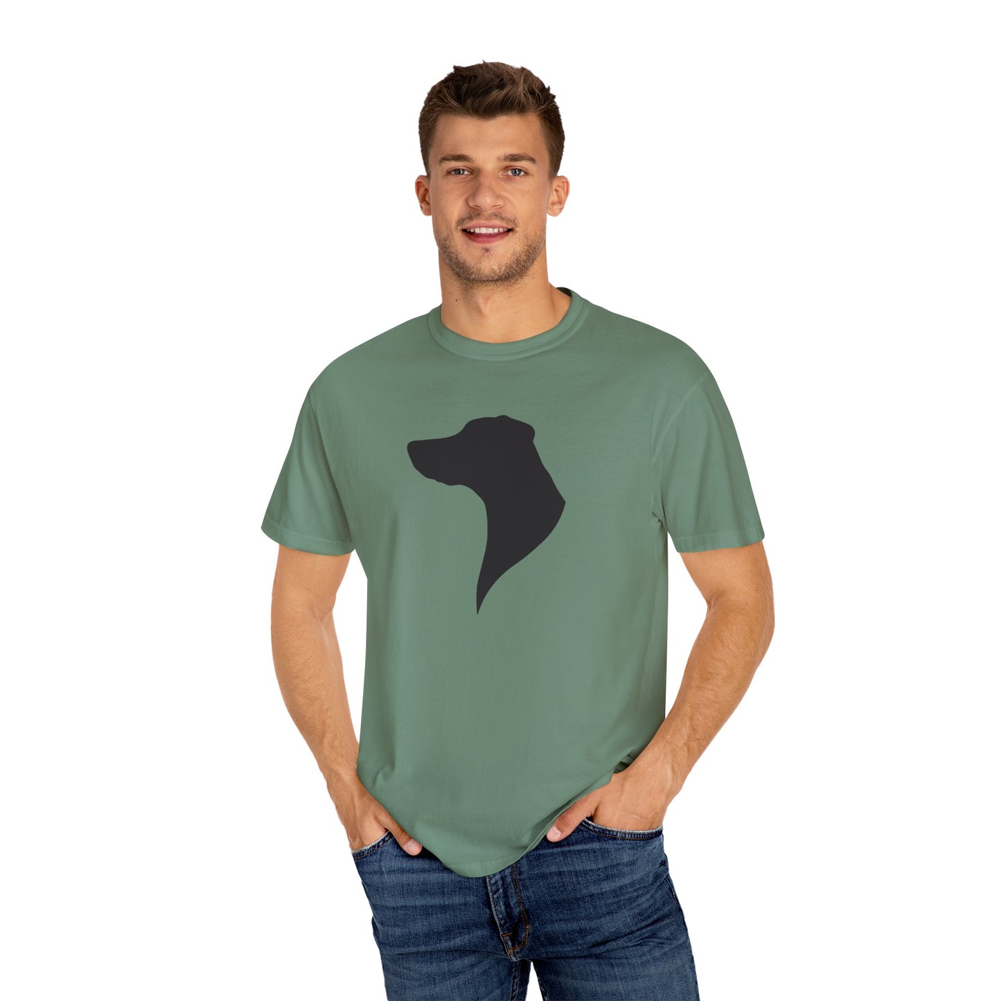 Doberman 1 Unisex Garment-Dyed T-shirt