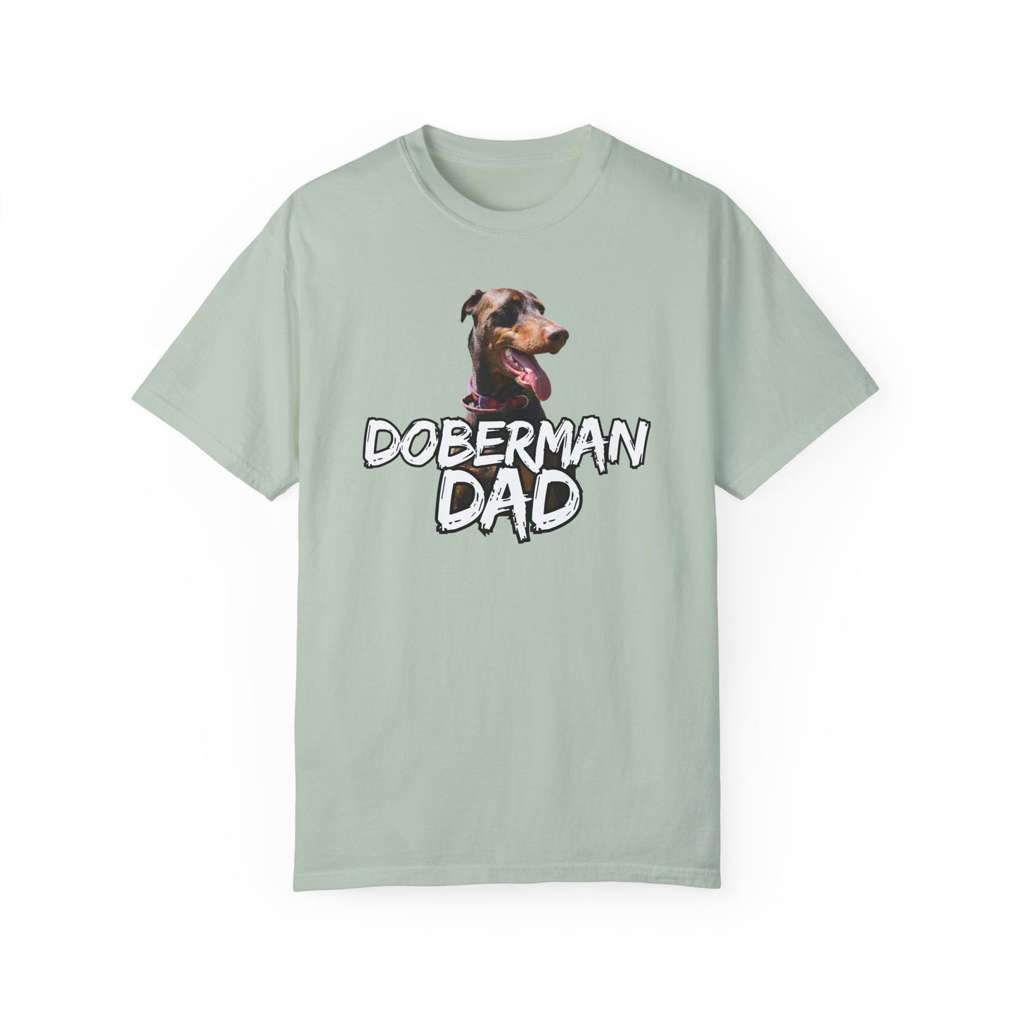 Doberman Custom Unisex Garment-Dyed T-shirt